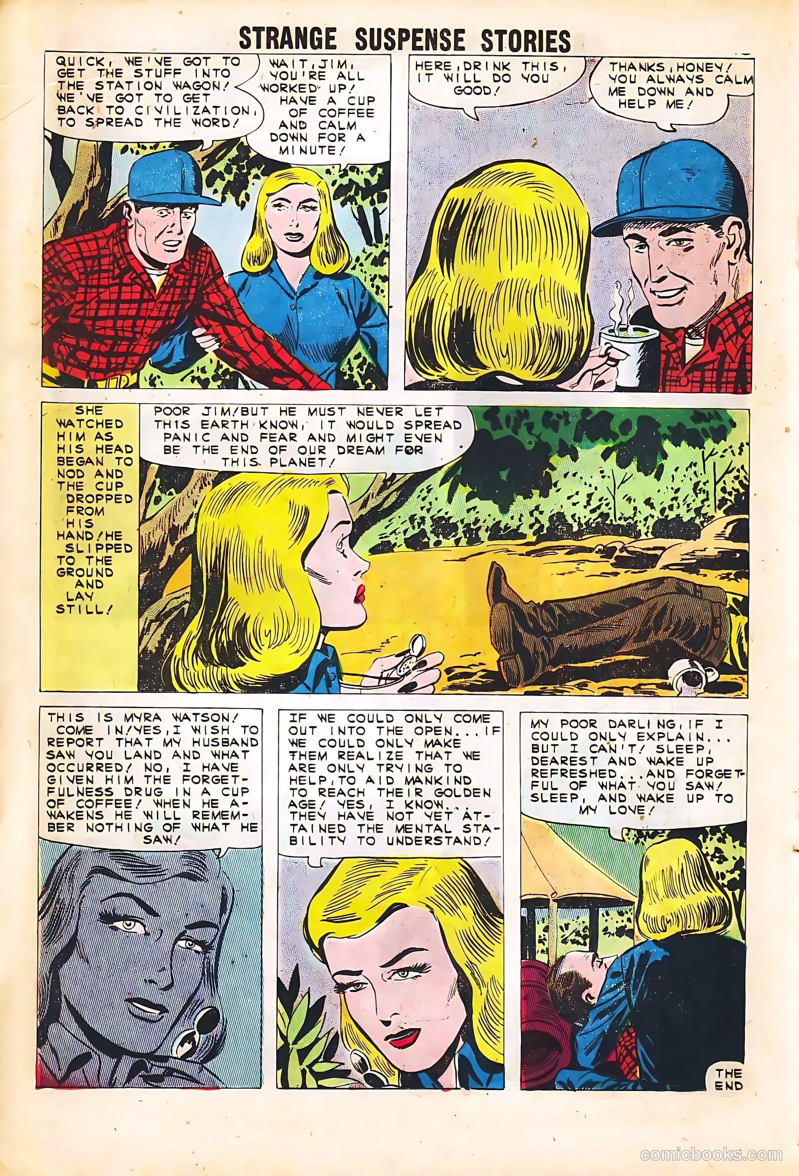 Strange Suspense Stories #54 (1961) — page 18 of 36