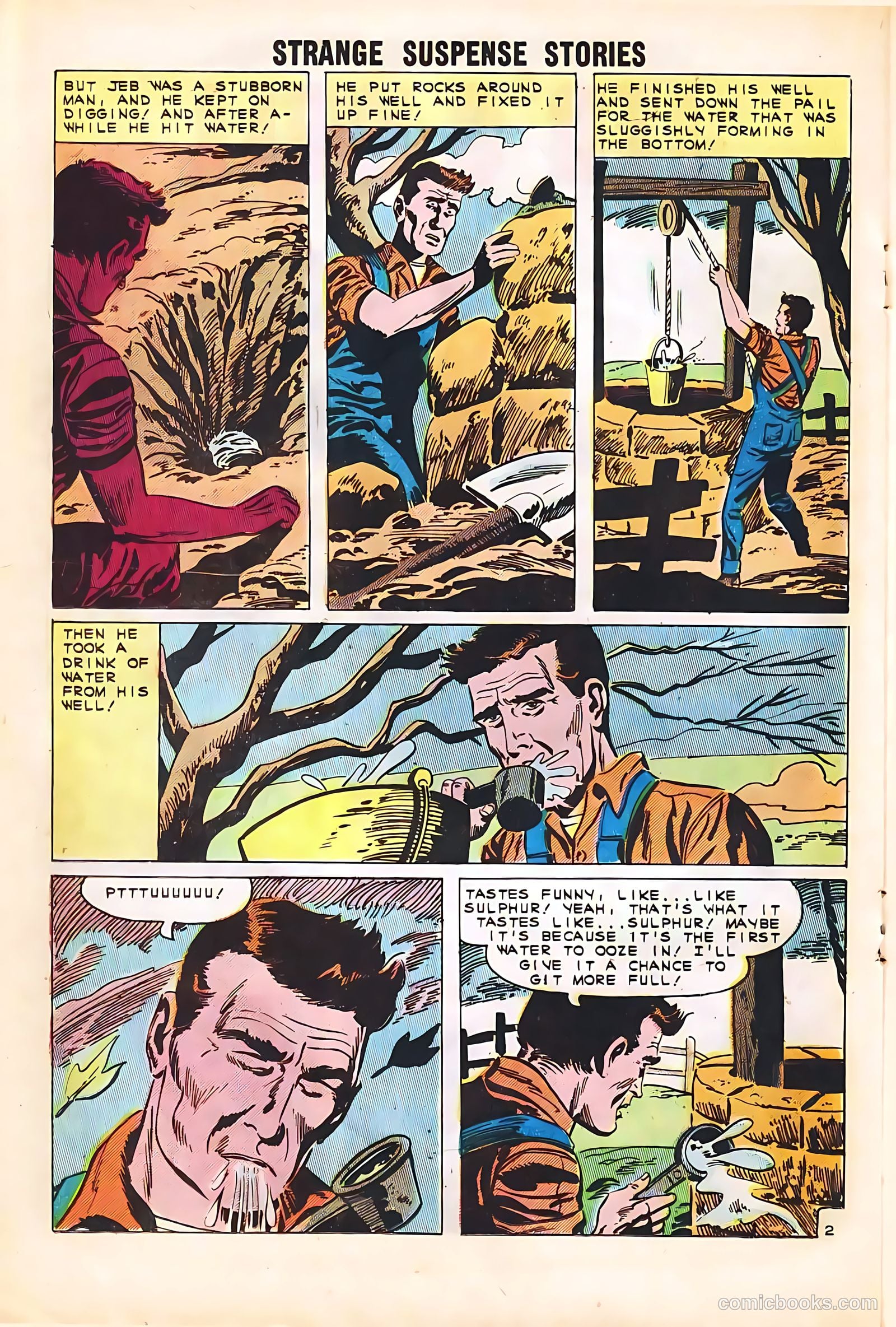 Strange Suspense Stories #54 (1961) — page 20 of 36