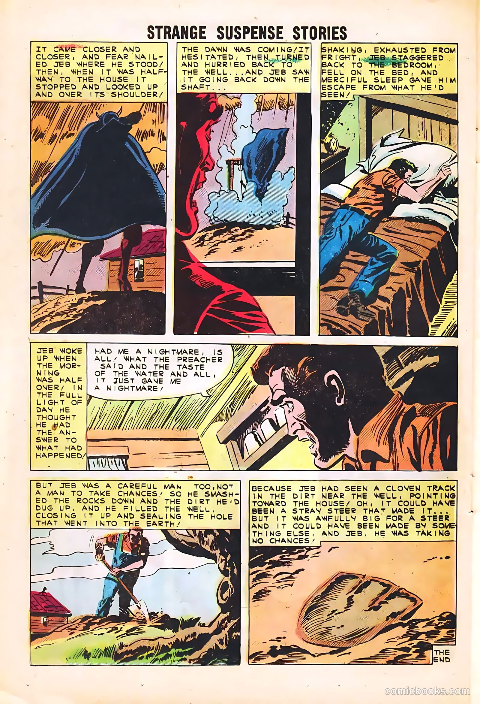 Strange Suspense Stories #54 (1961) — page 24 of 36