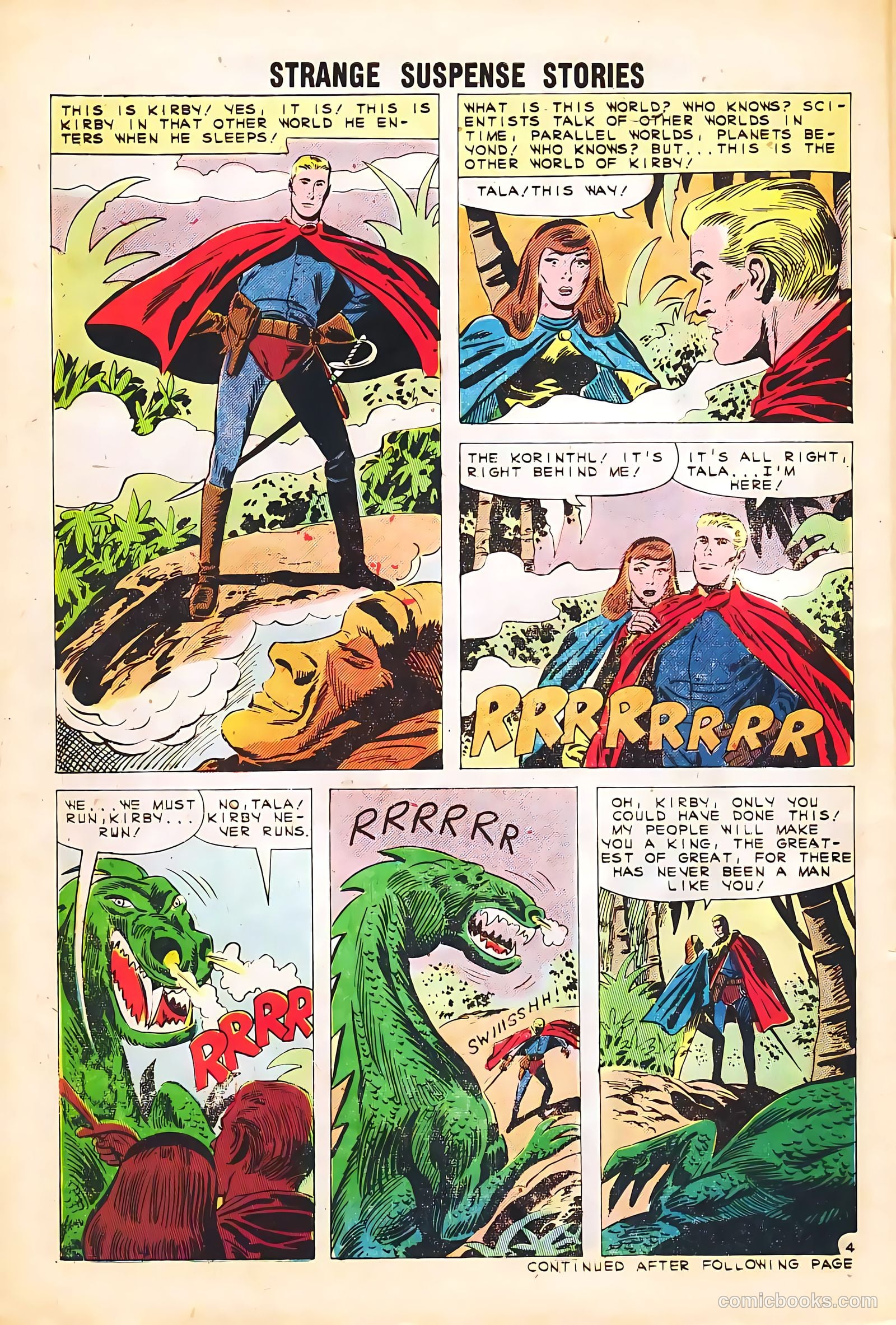 Strange Suspense Stories #54 (1961) — page 30 of 36