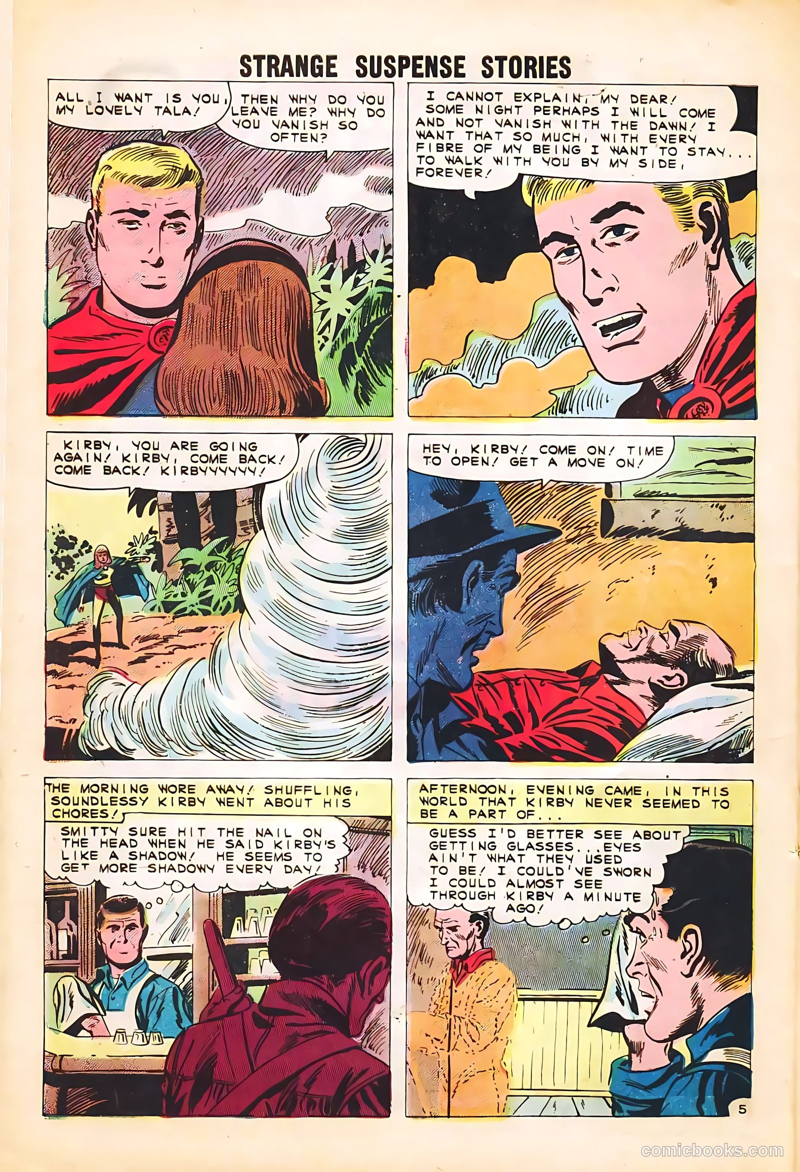 Strange Suspense Stories #54 (1961) — page 32 of 36
