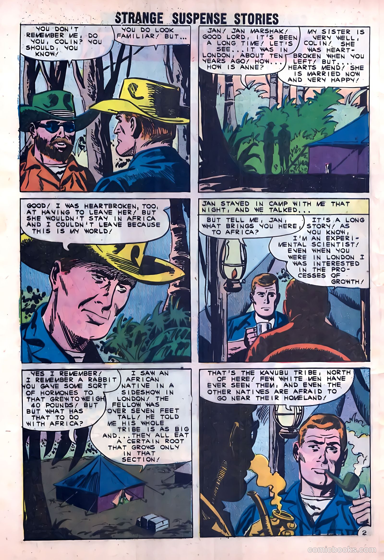 Strange Suspense Stories #55 (1961) — page 4 of 36