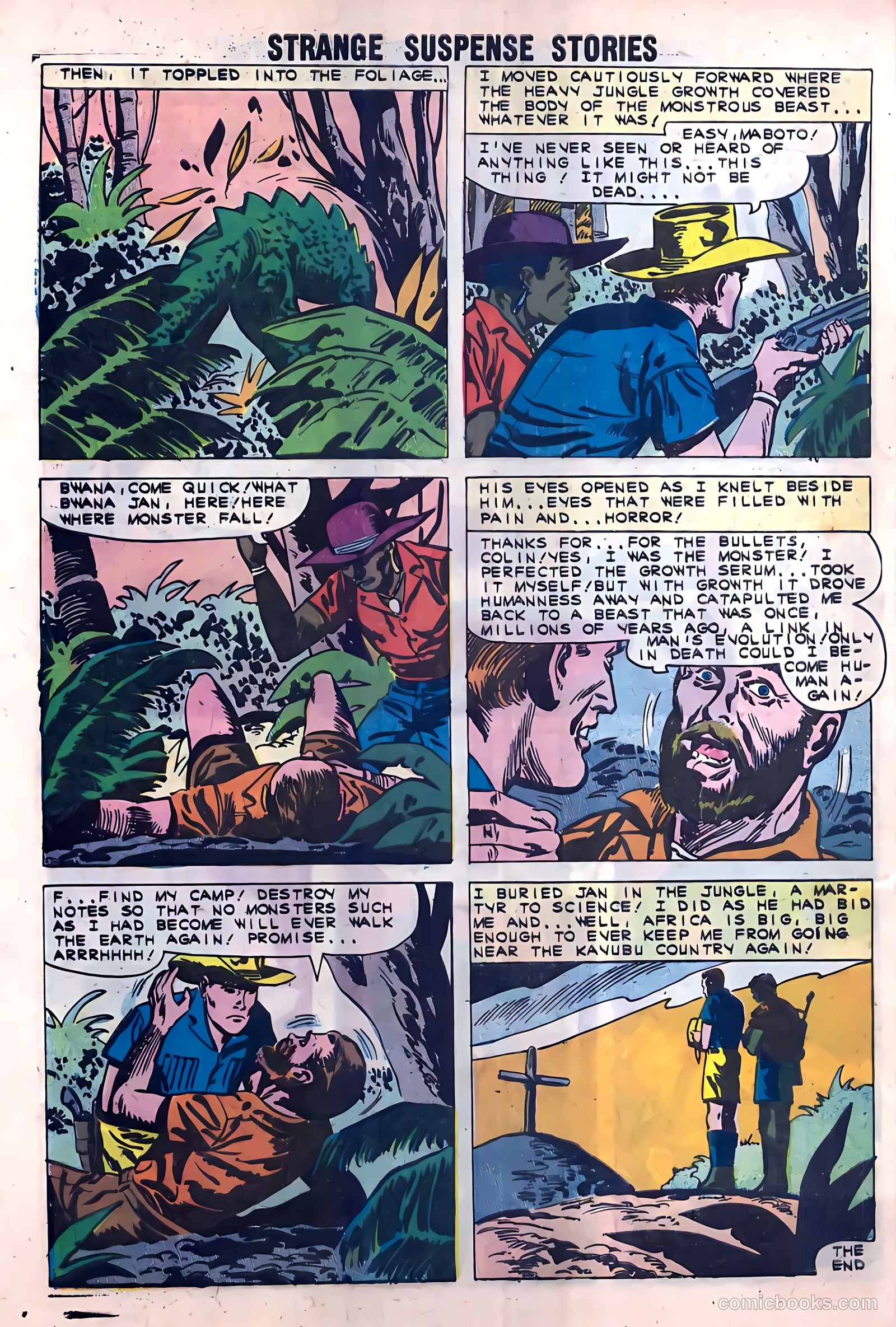 Strange Suspense Stories #55 (1961) — page 8 of 36