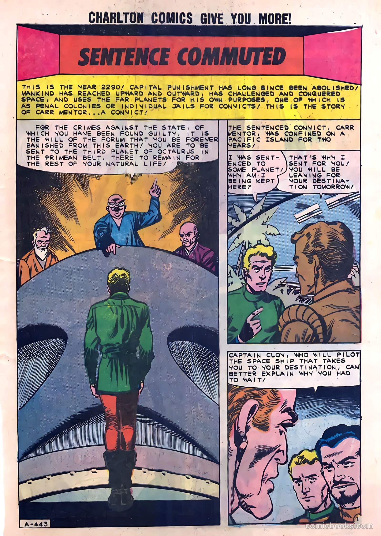 Strange Suspense Stories #55 (1961) — page 9 of 36
