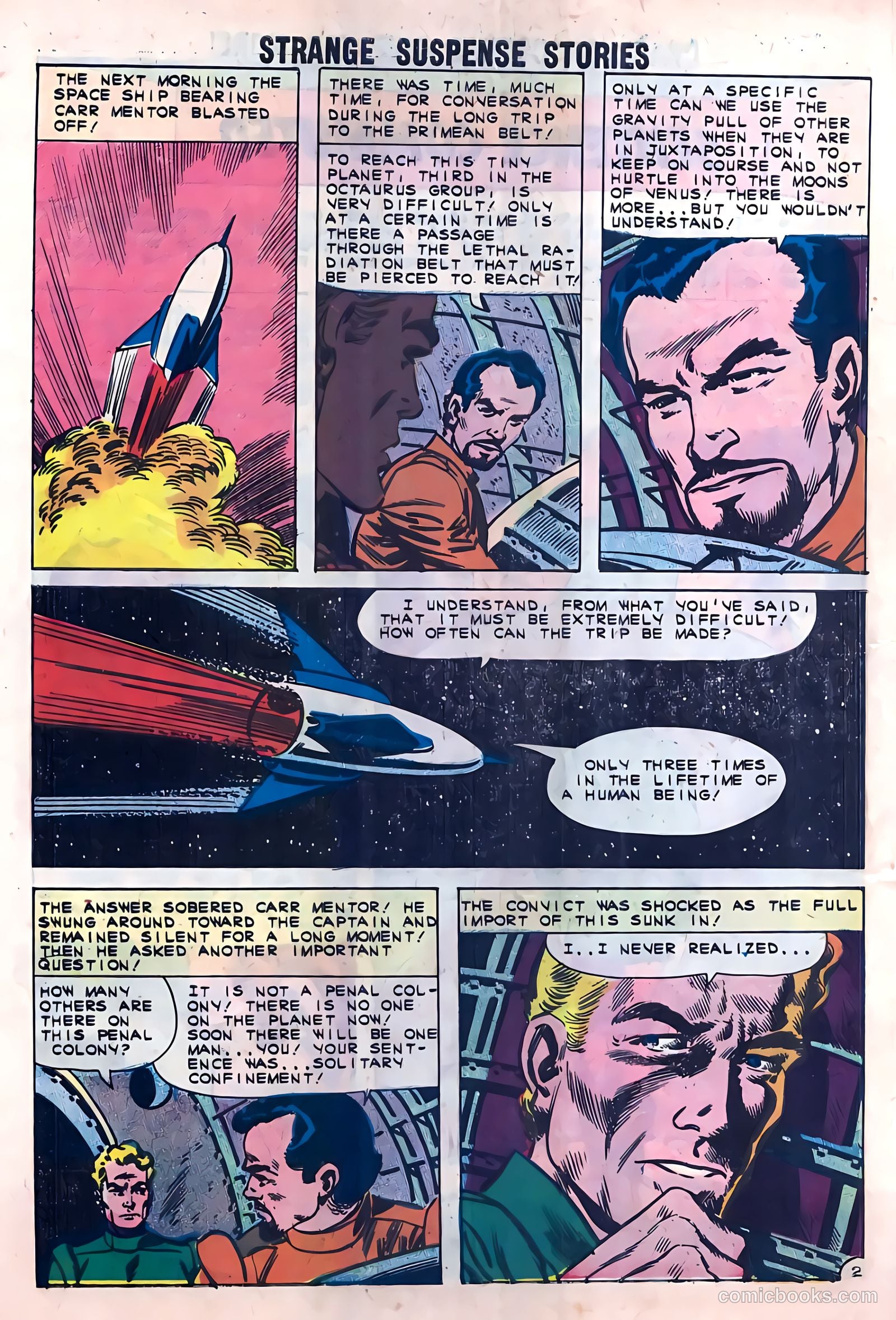 Strange Suspense Stories #55 (1961) — page 10 of 36