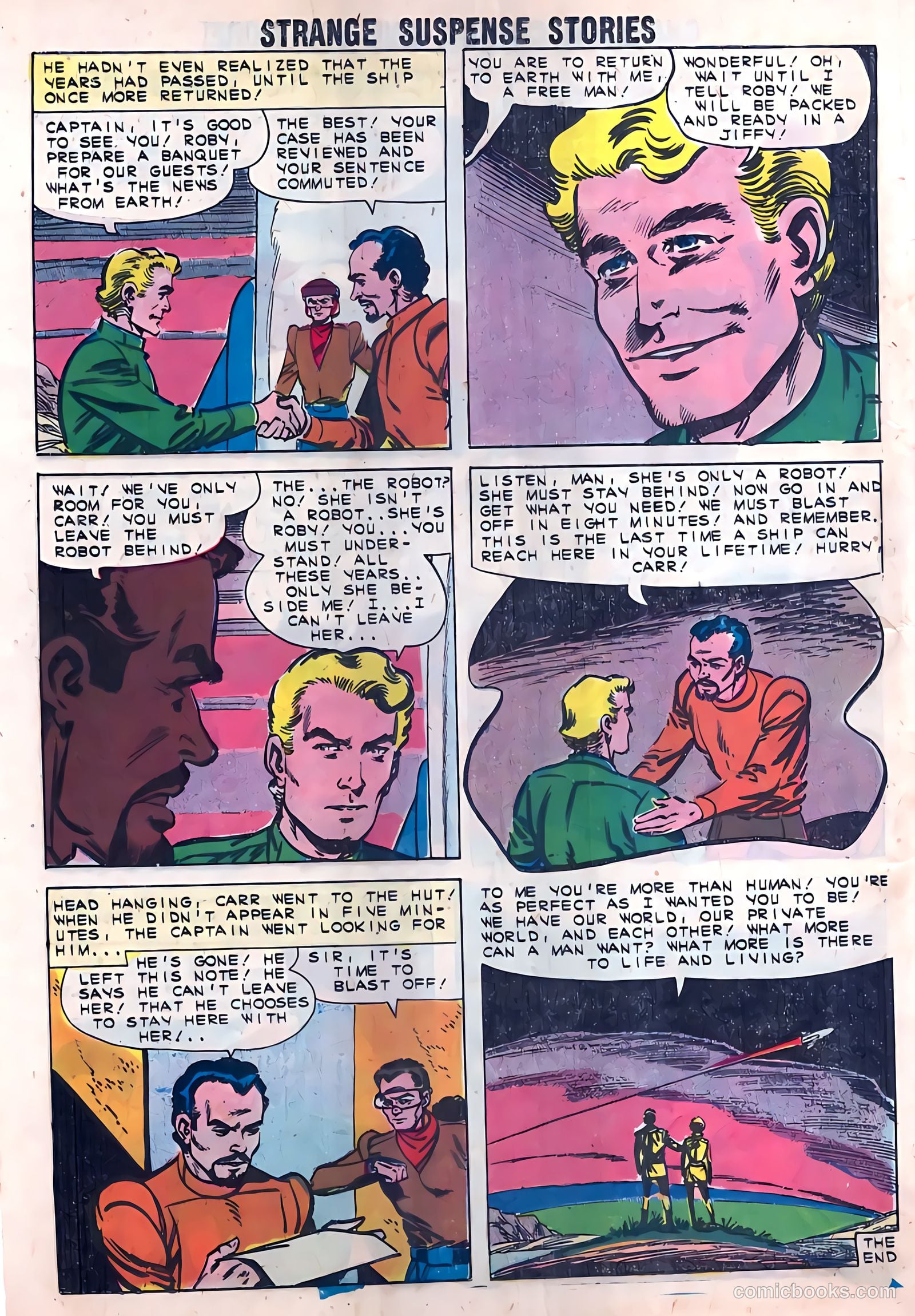Strange Suspense Stories #55 (1961) — page 14 of 36