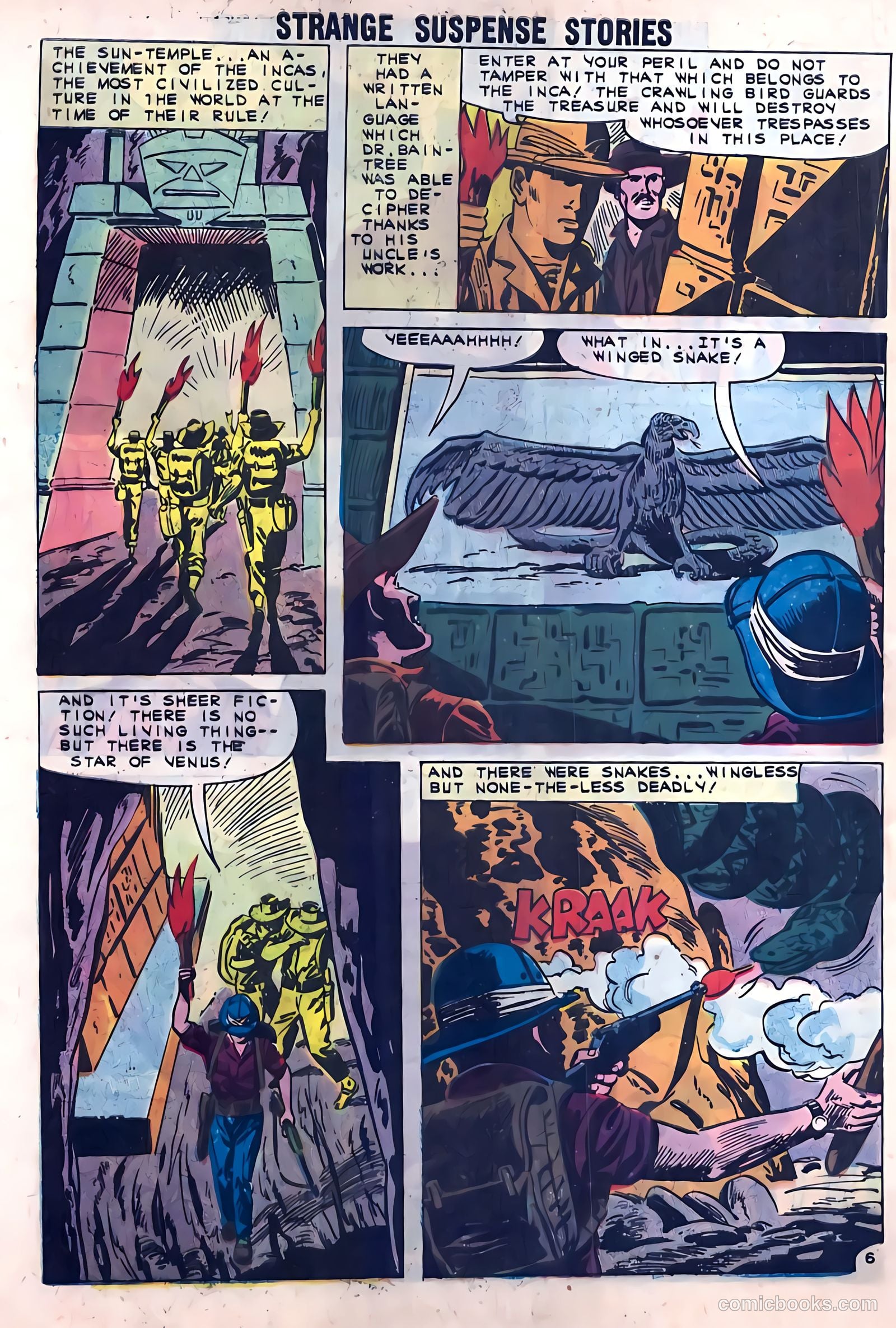 Strange Suspense Stories #55 (1961) — page 28 of 36