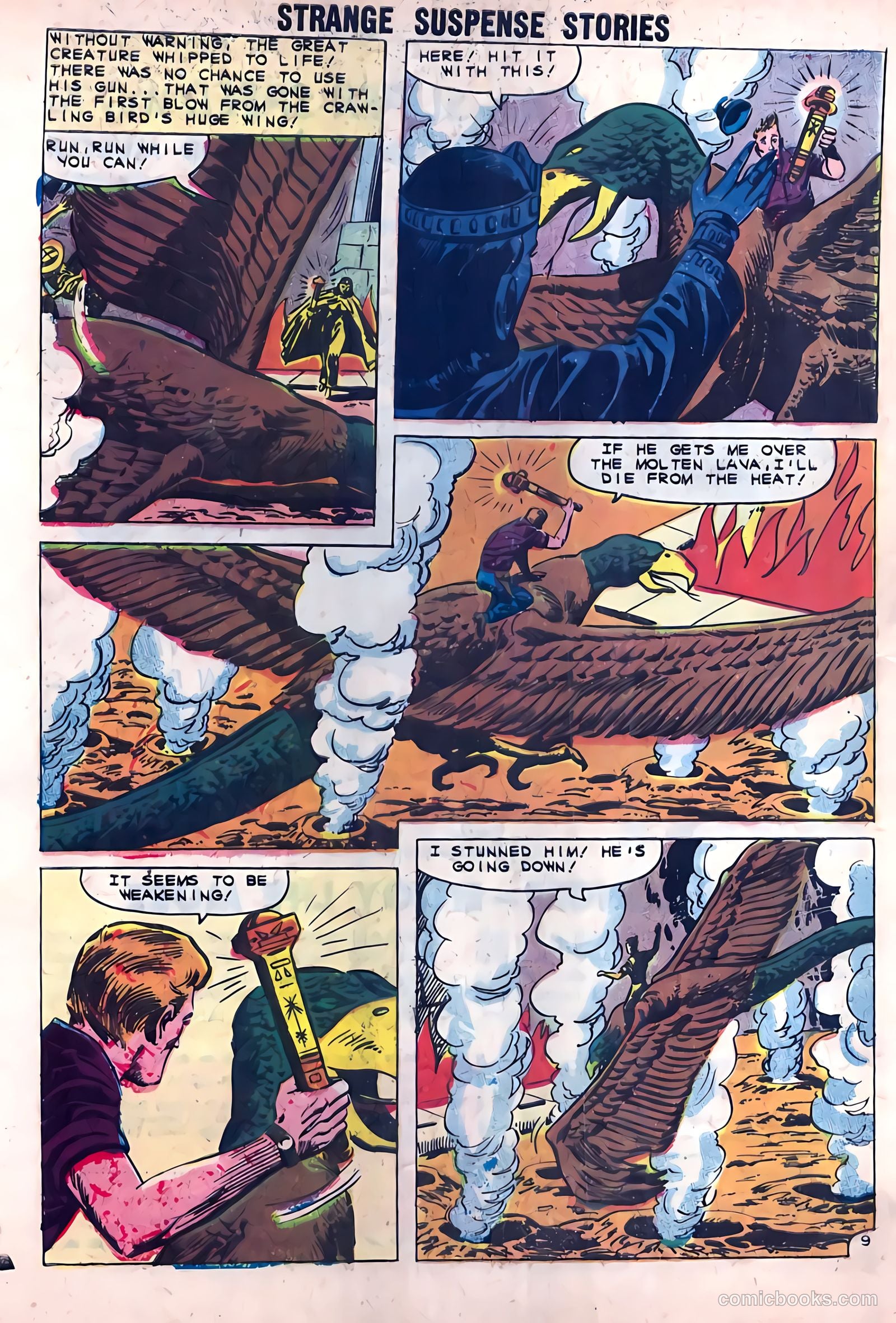 Strange Suspense Stories #55 (1961) — page 32 of 36