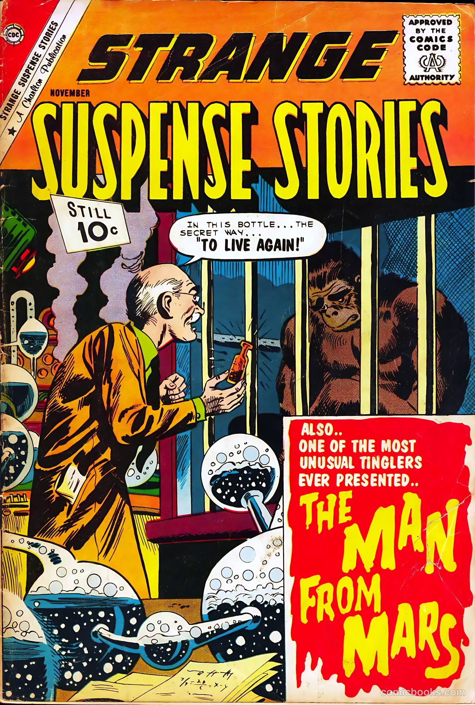 Strange Suspense Stories #56