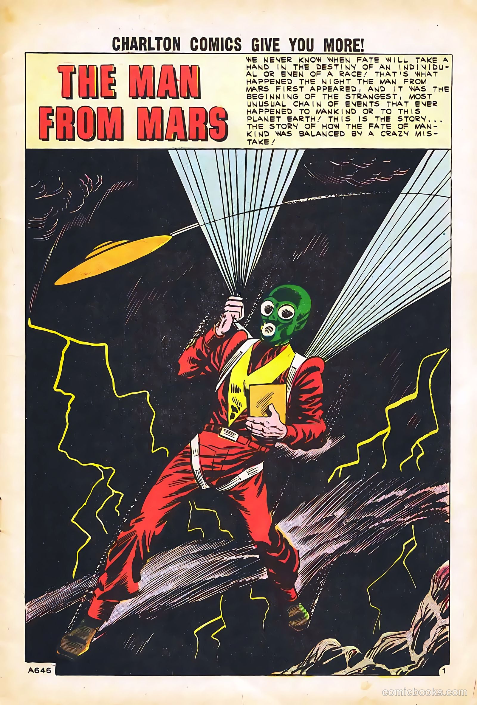 Strange Suspense Stories #56 (1961) — page 3 of 36