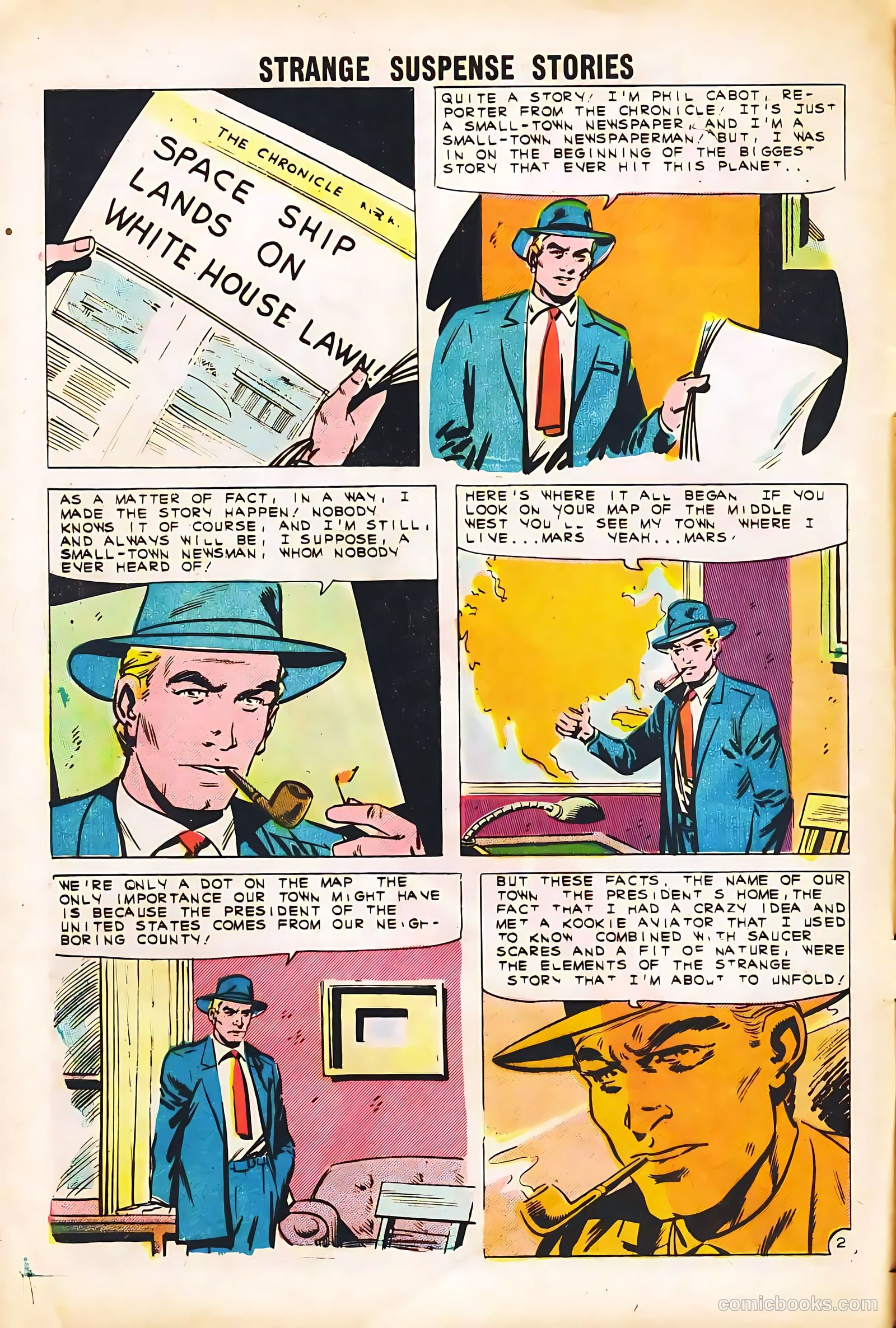 Strange Suspense Stories #56 (1961) — page 4 of 36