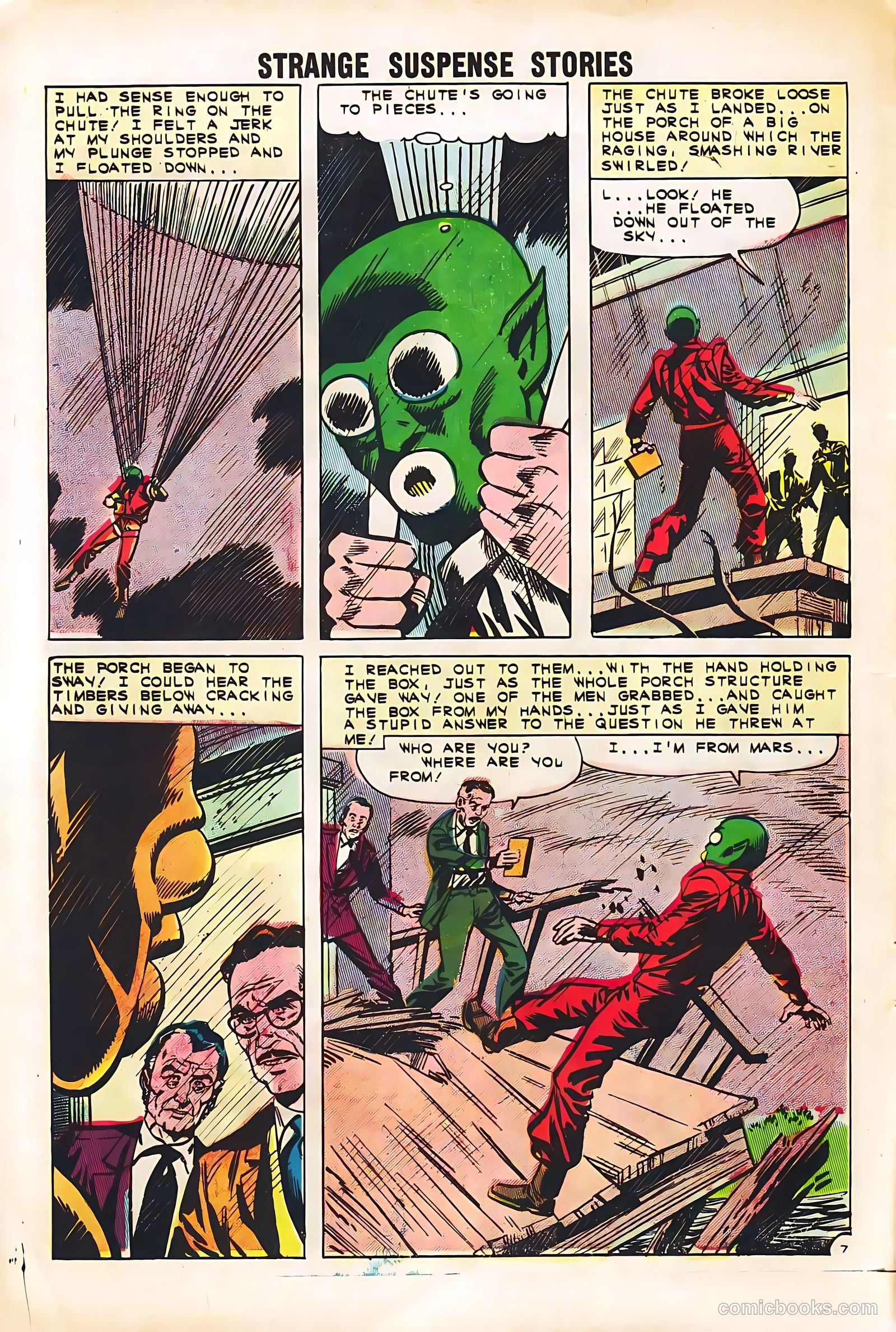Strange Suspense Stories #56 (1961) — page 10 of 36