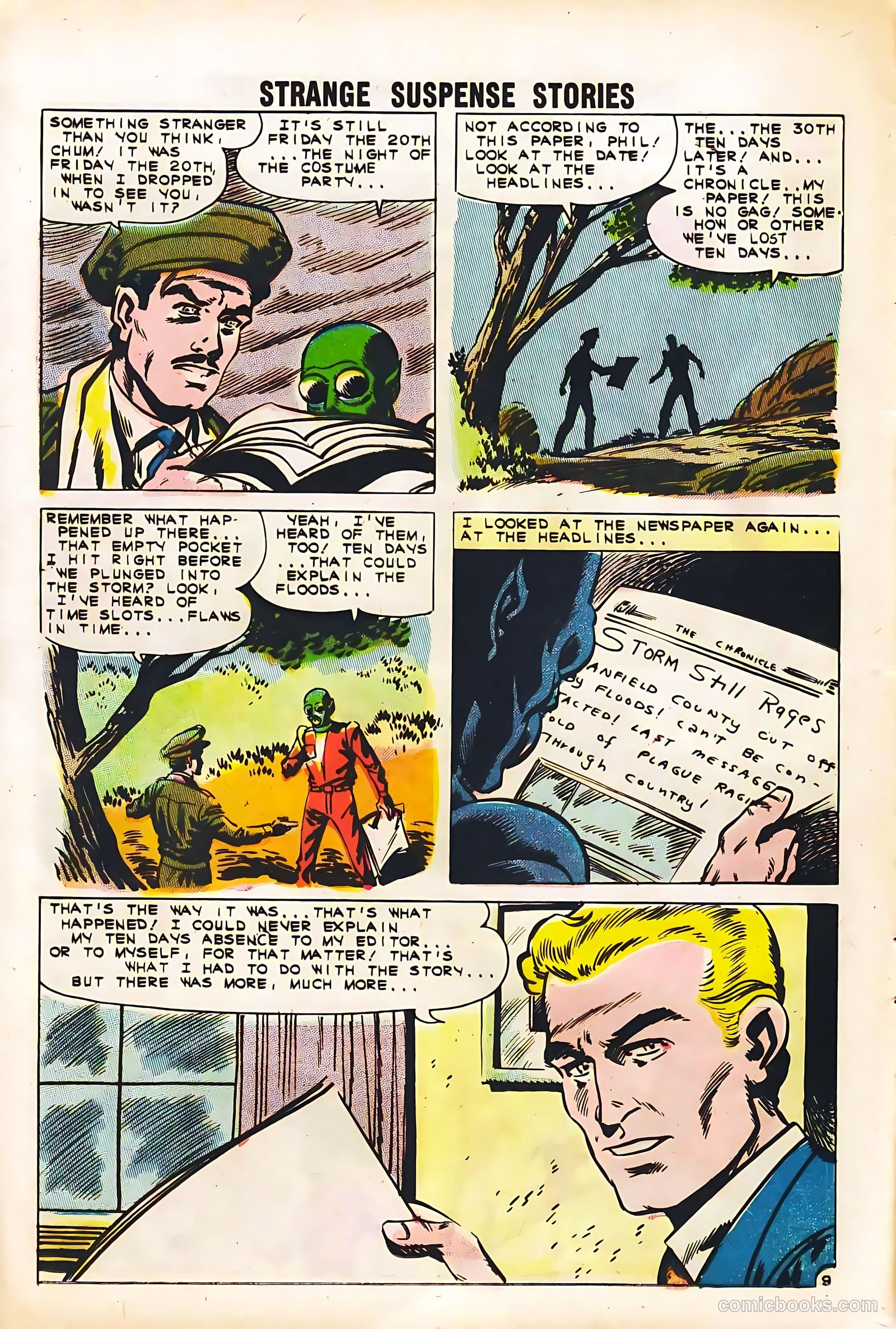Strange Suspense Stories #56 (1961) — page 12 of 36