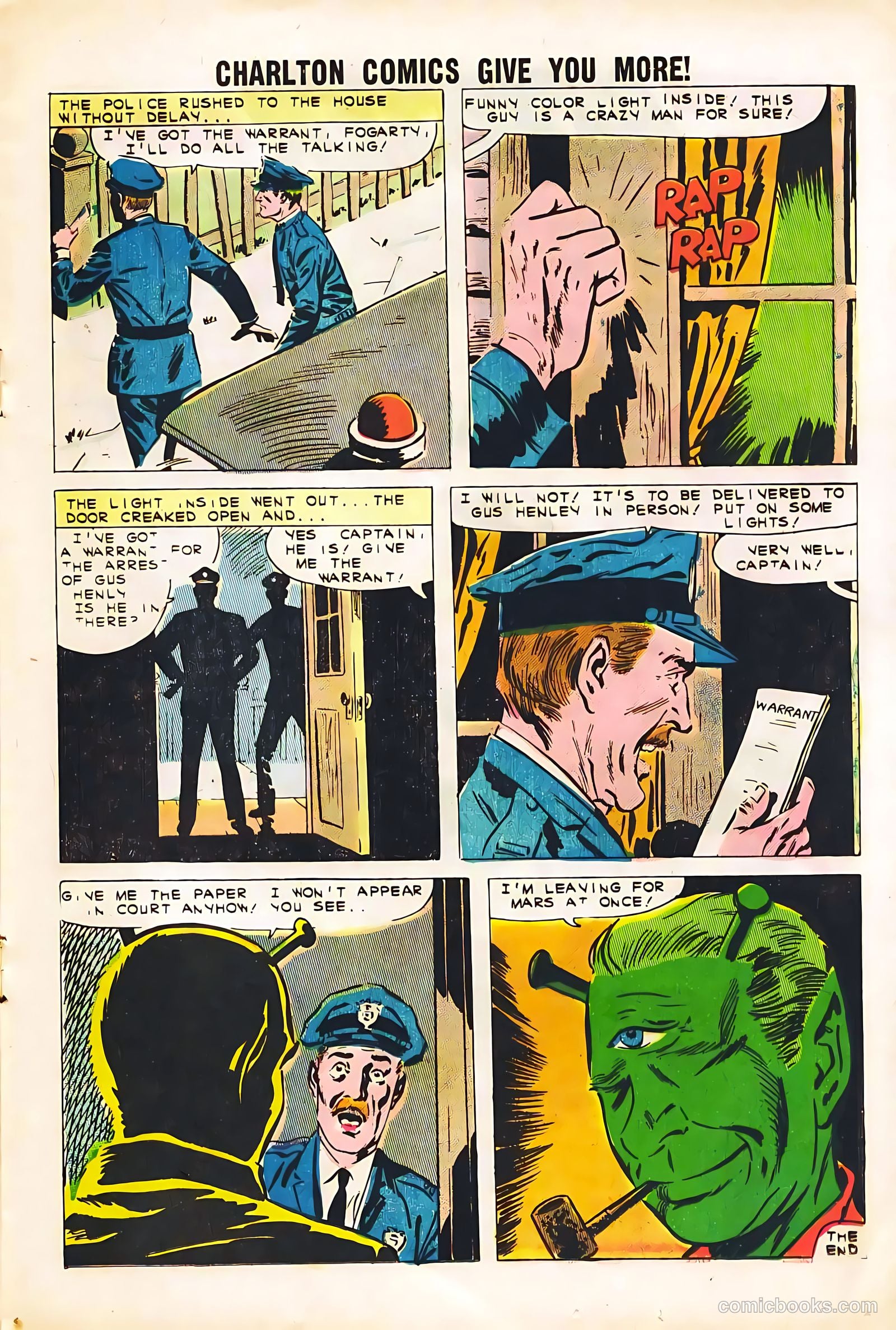 Strange Suspense Stories #56 (1961) — page 17 of 36