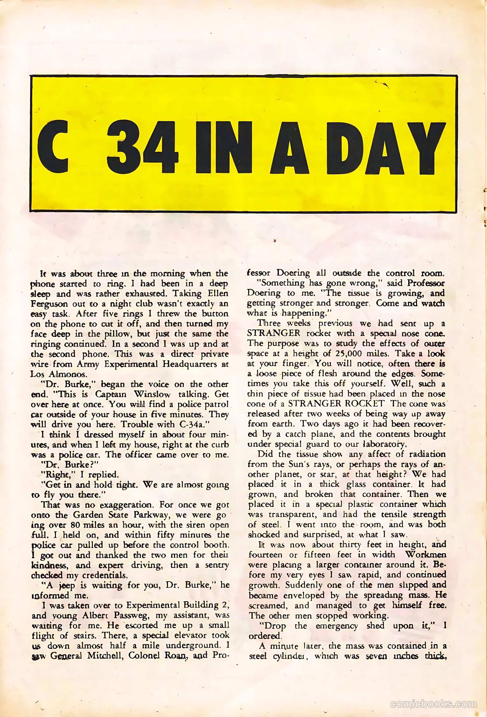 Strange Suspense Stories #56 (1961) — page 20 of 36