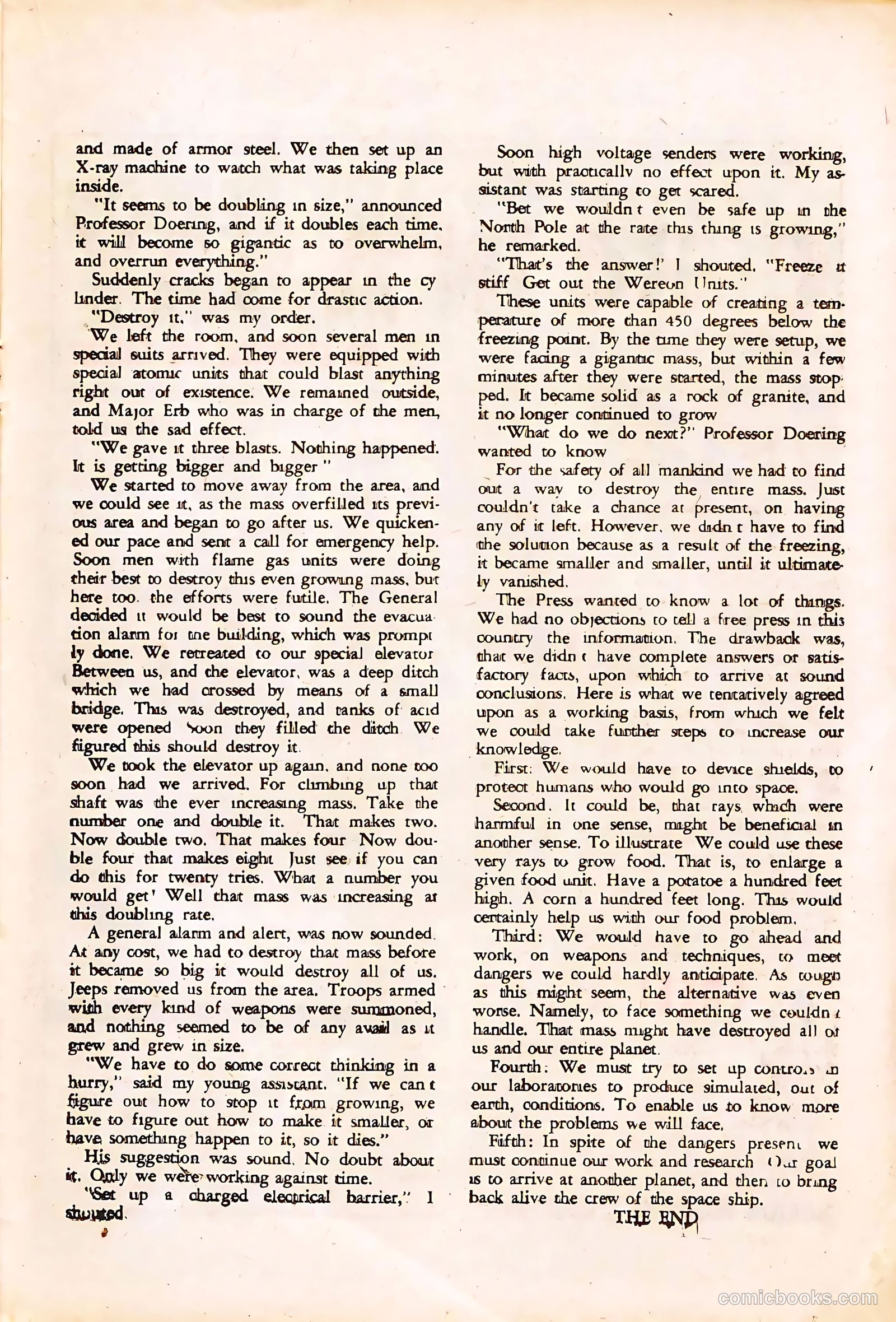 Strange Suspense Stories #56 (1961) — page 21 of 36