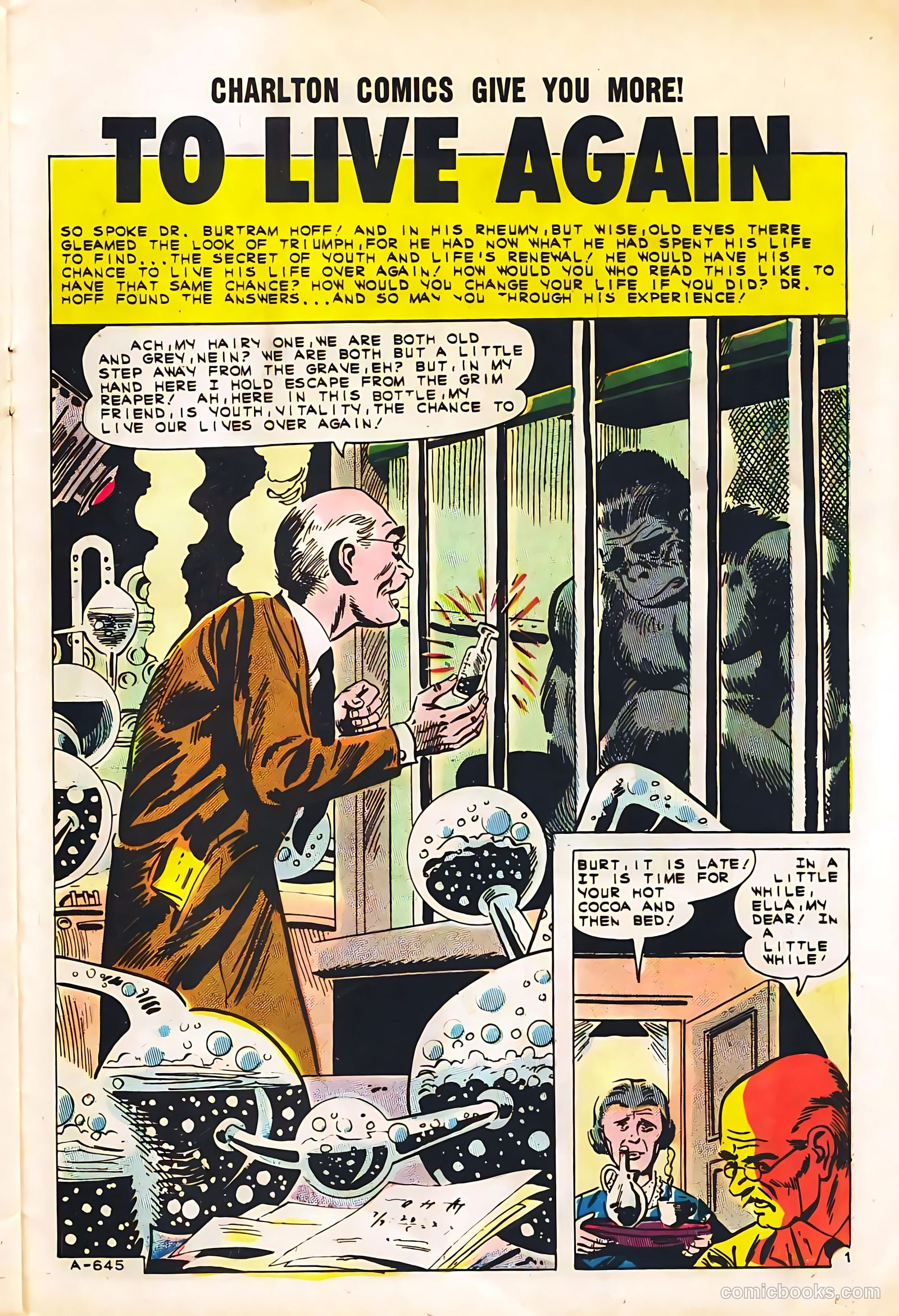 Strange Suspense Stories #56 (1961) — page 23 of 36