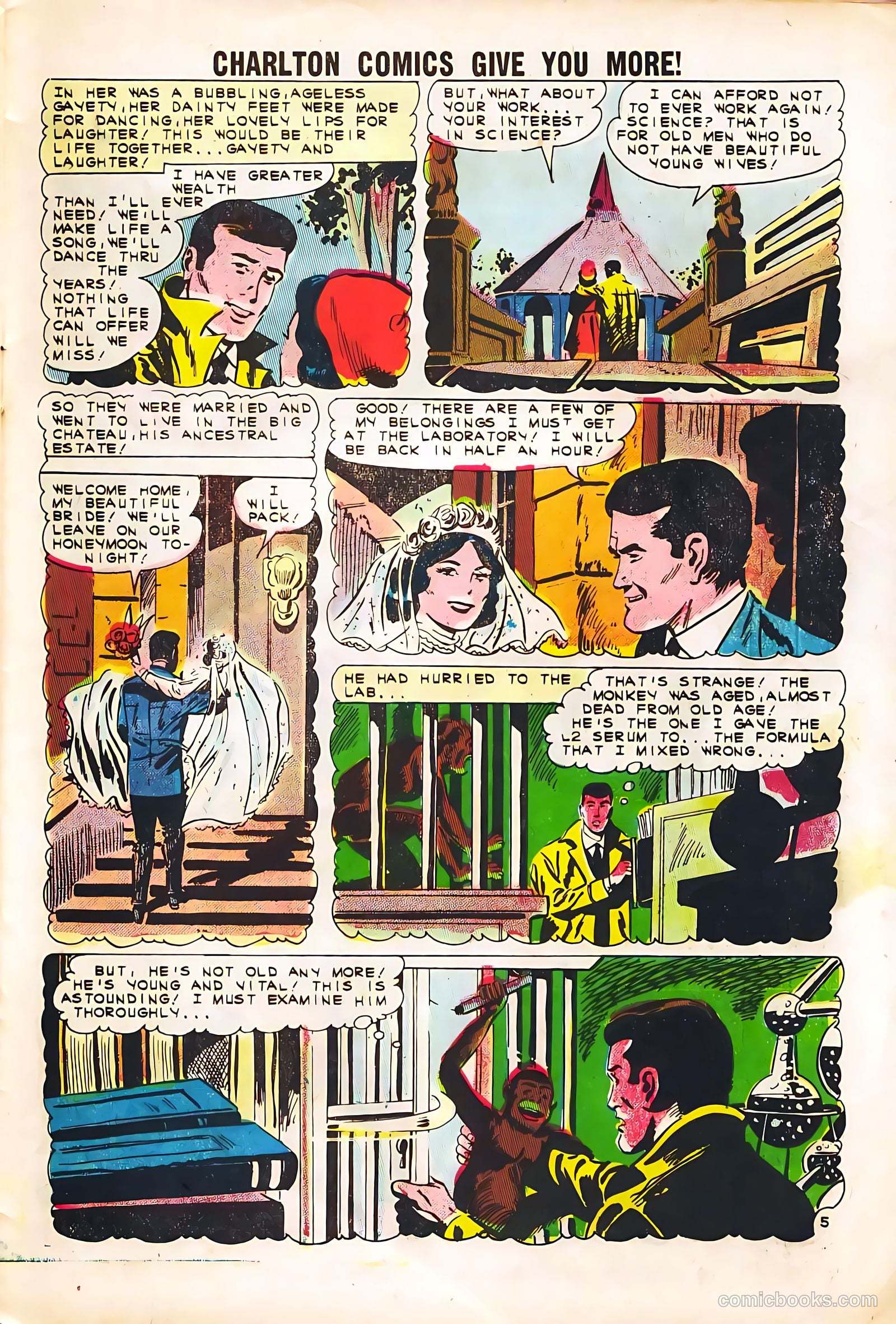 Strange Suspense Stories #56 (1961) — page 27 of 36