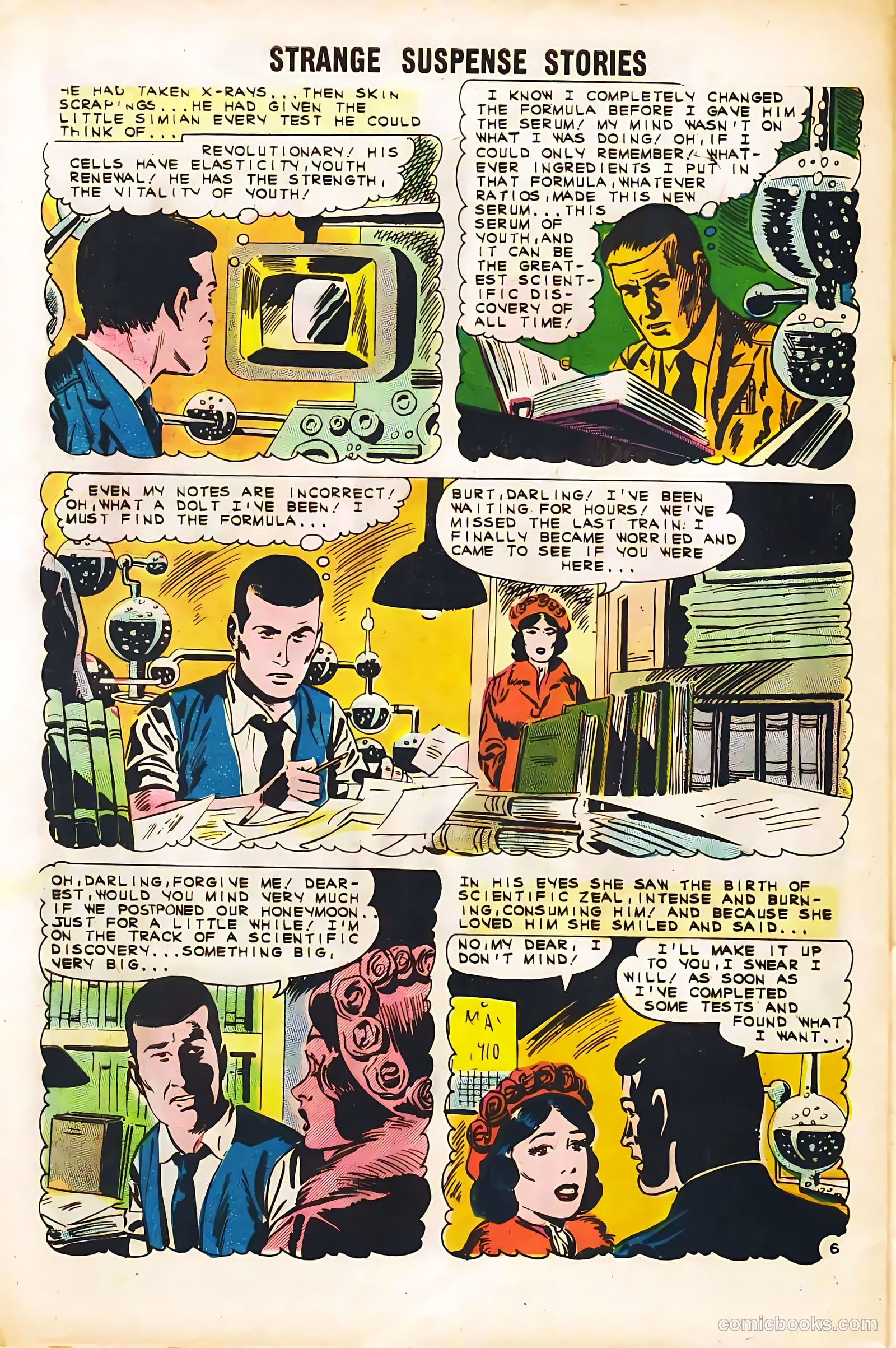 Strange Suspense Stories #56 (1961) — page 28 of 36