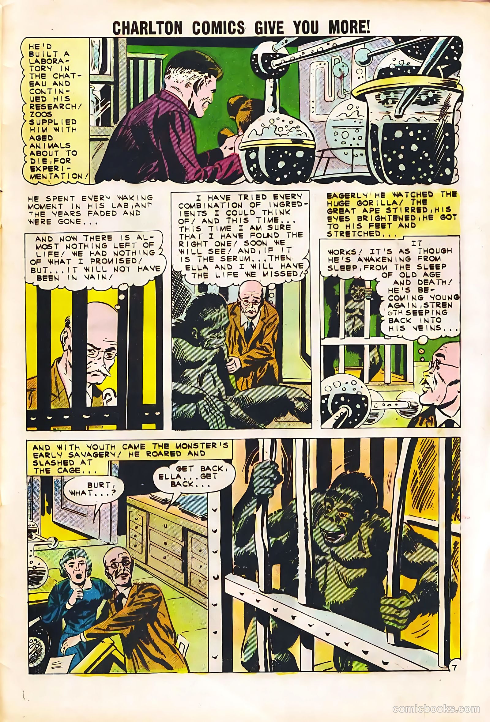 Strange Suspense Stories #56 (1961) — page 29 of 36