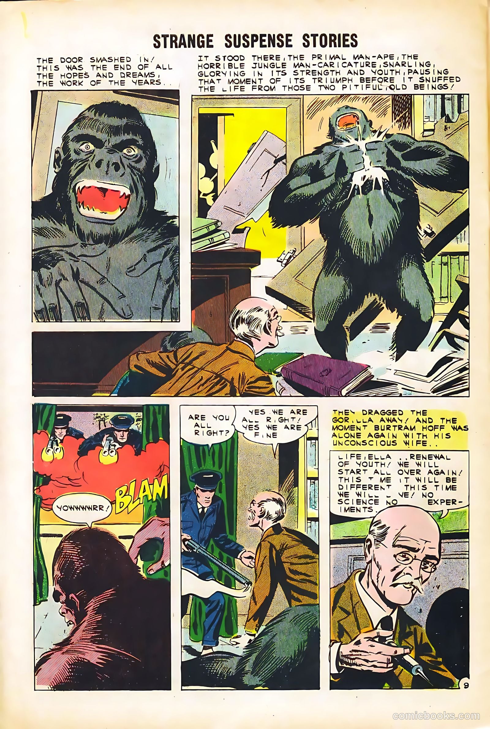 Strange Suspense Stories #56 (1961) — page 32 of 36
