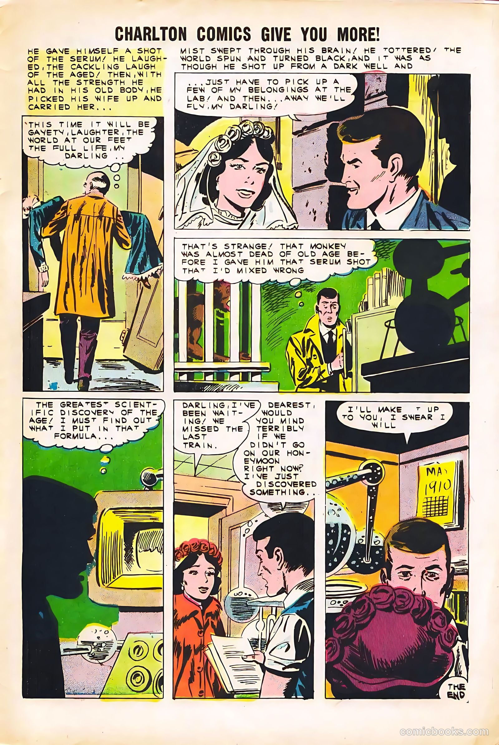 Strange Suspense Stories #56 (1961) — page 33 of 36