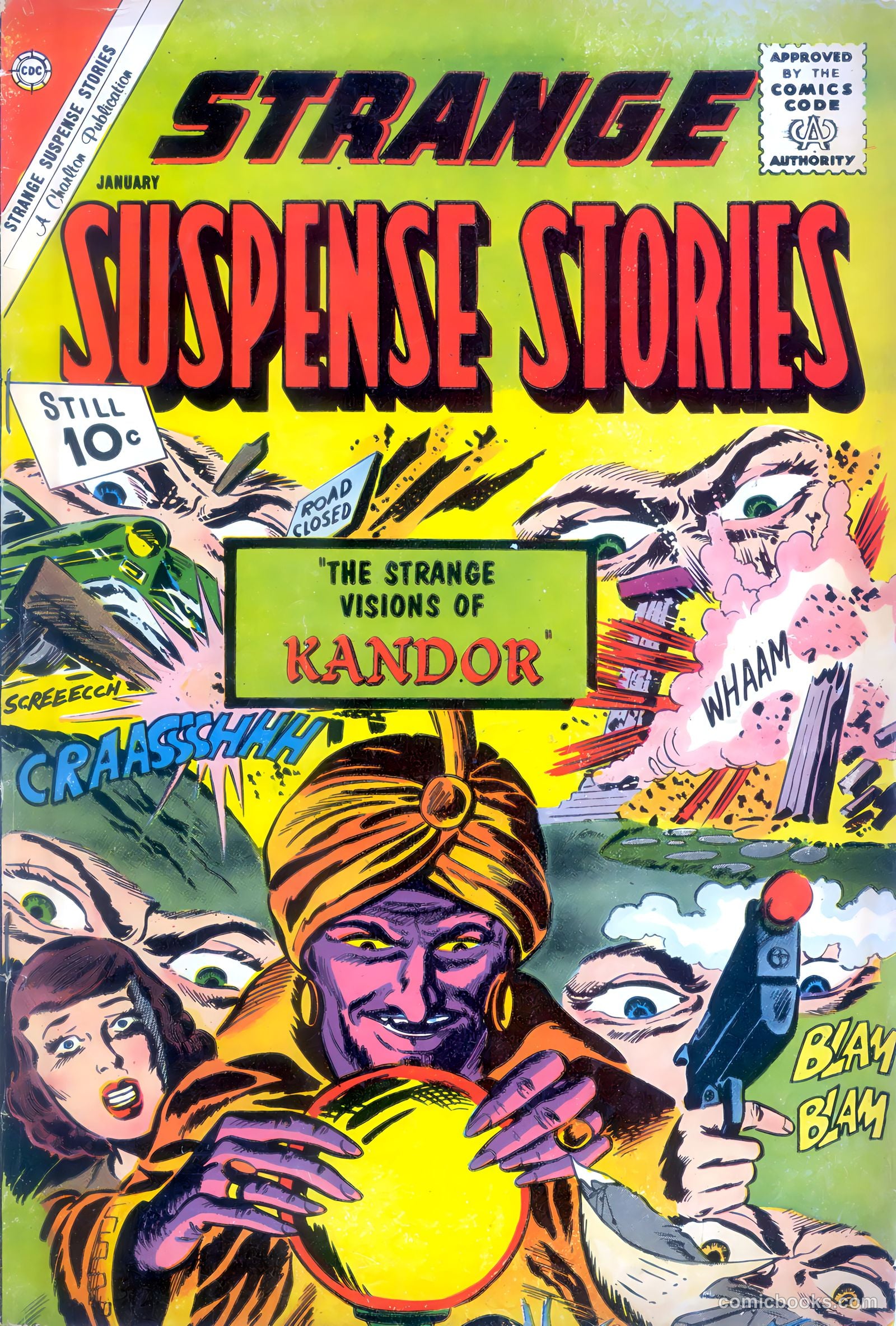 Strange Suspense Stories #57