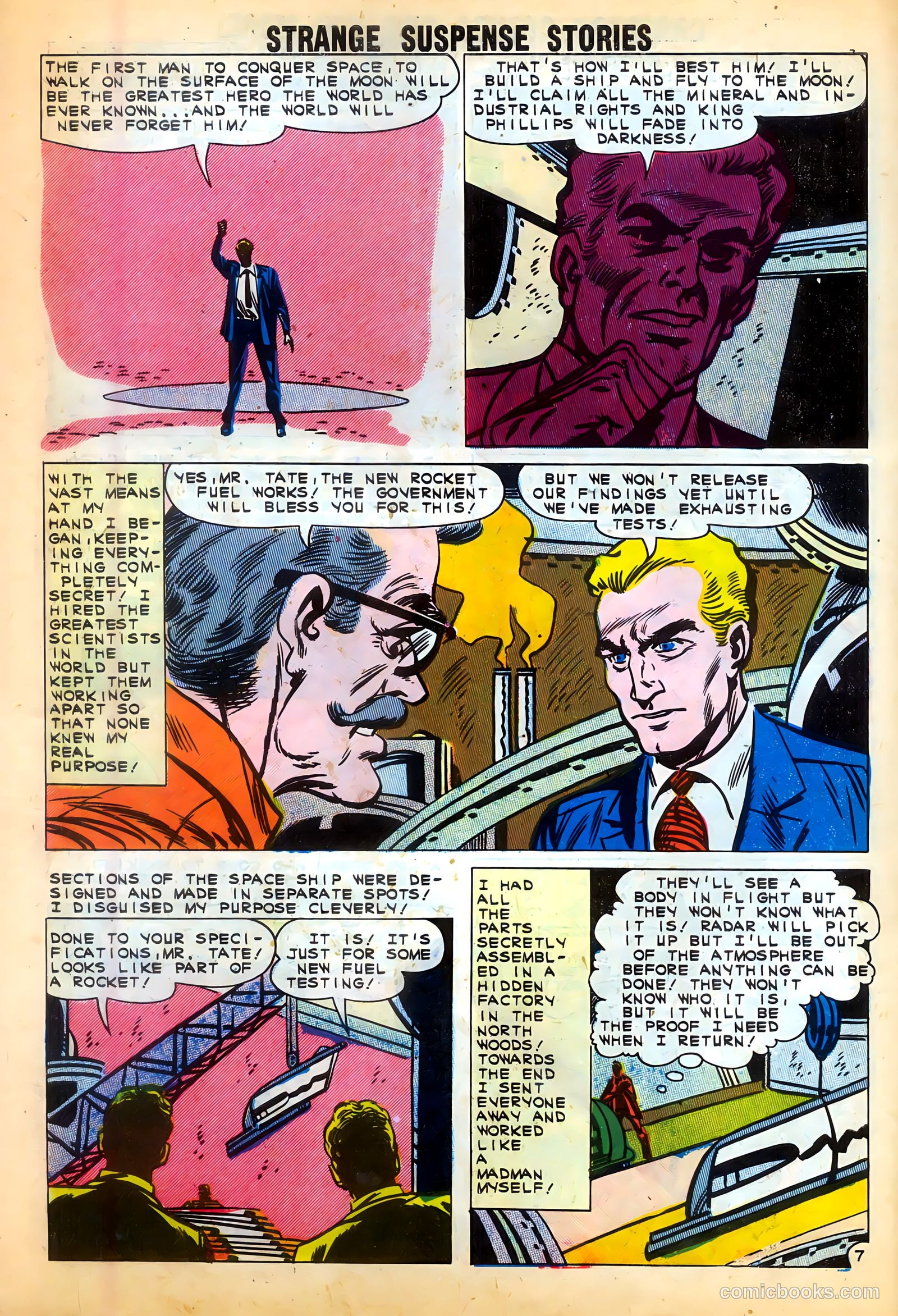 Strange Suspense Stories #57 (1962) — page 10 of 37