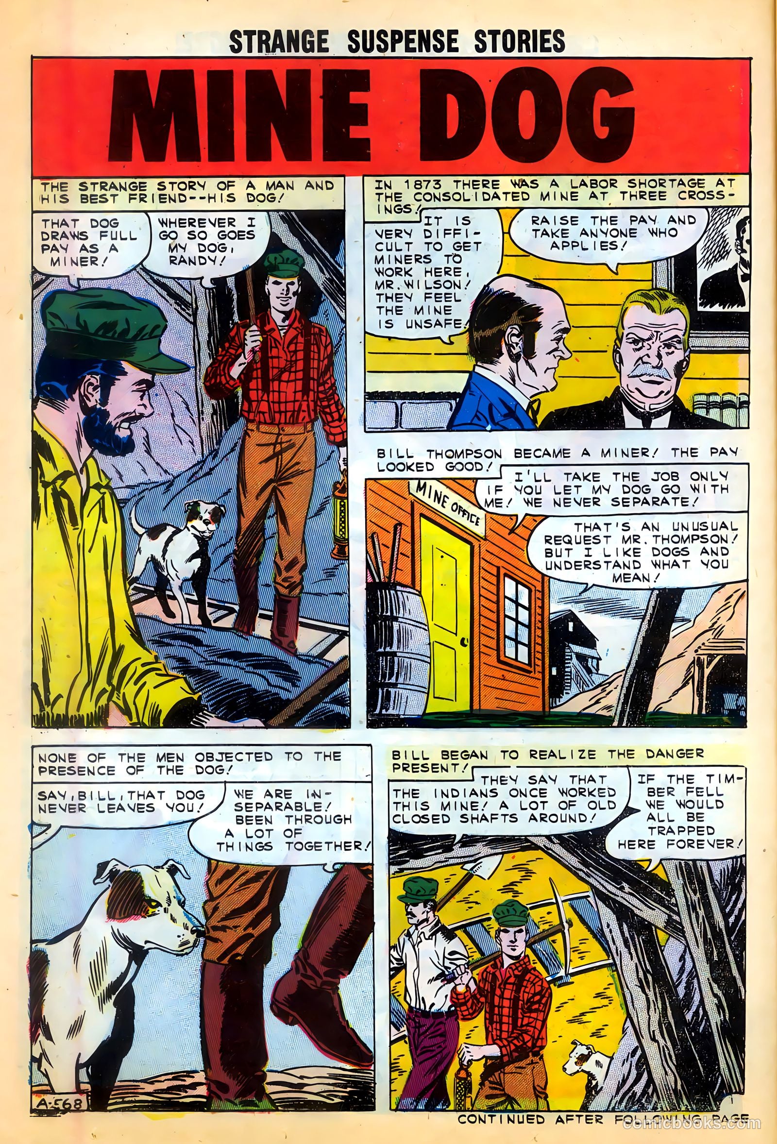 Strange Suspense Stories #57 (1962) — page 14 of 37