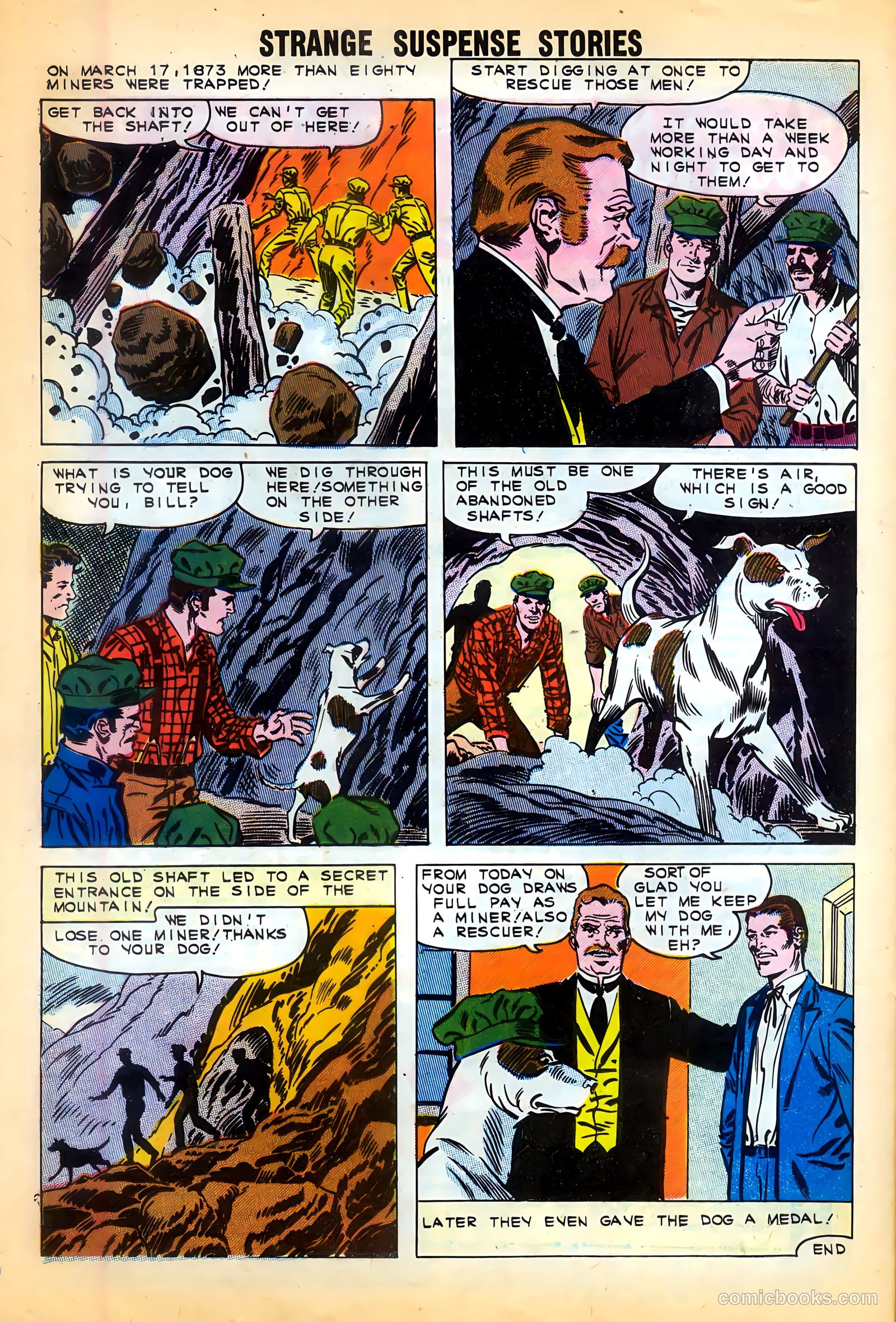 Strange Suspense Stories #57 (1962) — page 16 of 37