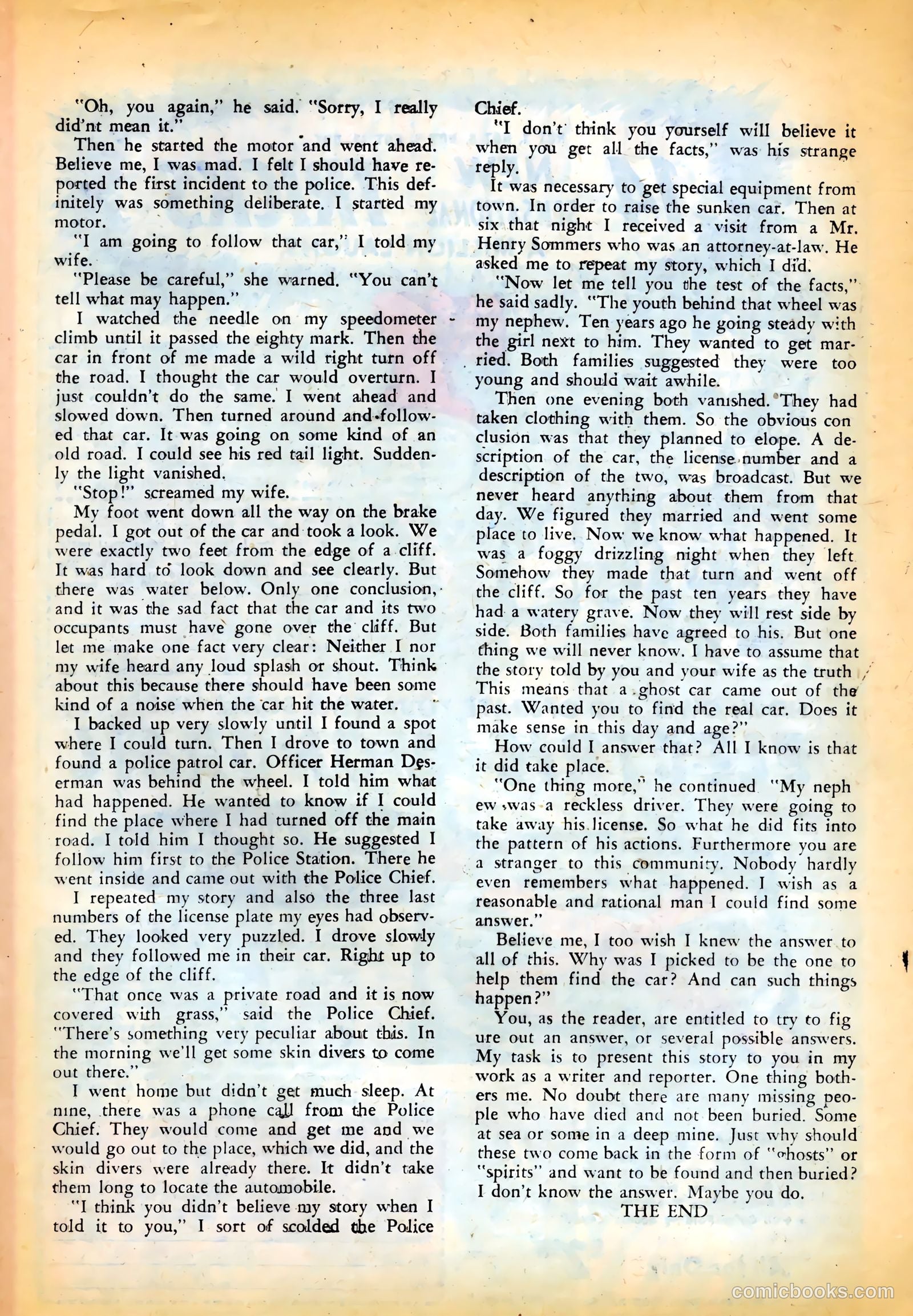 Strange Suspense Stories #57 (1962) — page 21 of 37