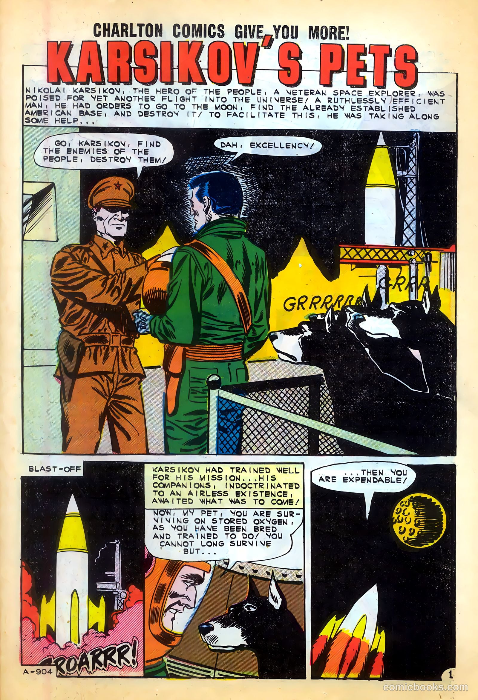 Strange Suspense Stories #57 (1962) — page 23 of 37