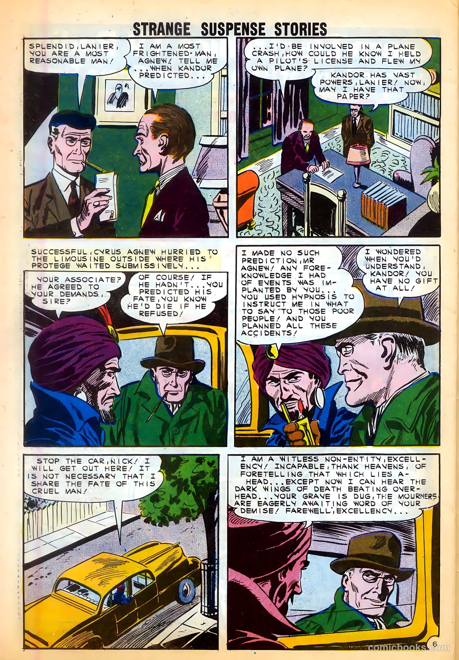 Strange Suspense Stories #57 (1962) — page 32 of 37