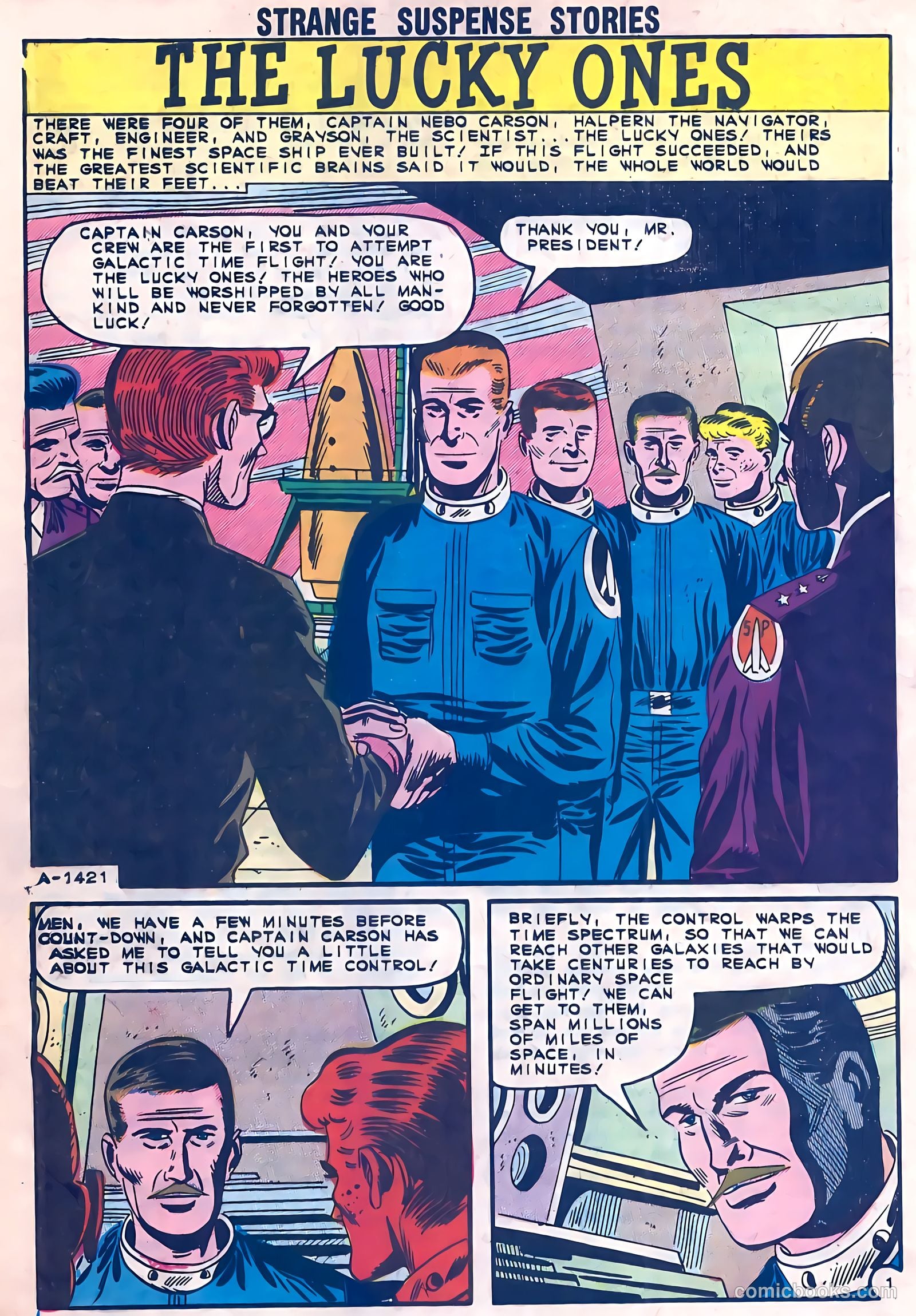 Strange Suspense Stories #59 (1962) — page 20 of 36