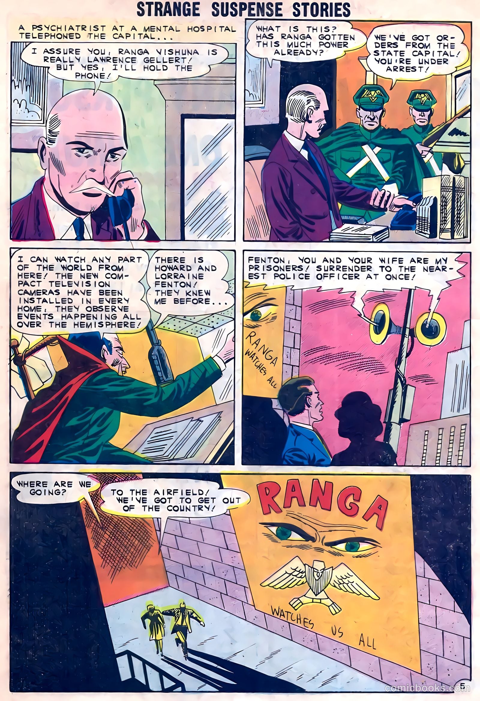 Strange Suspense Stories #59 (1962) — page 32 of 36