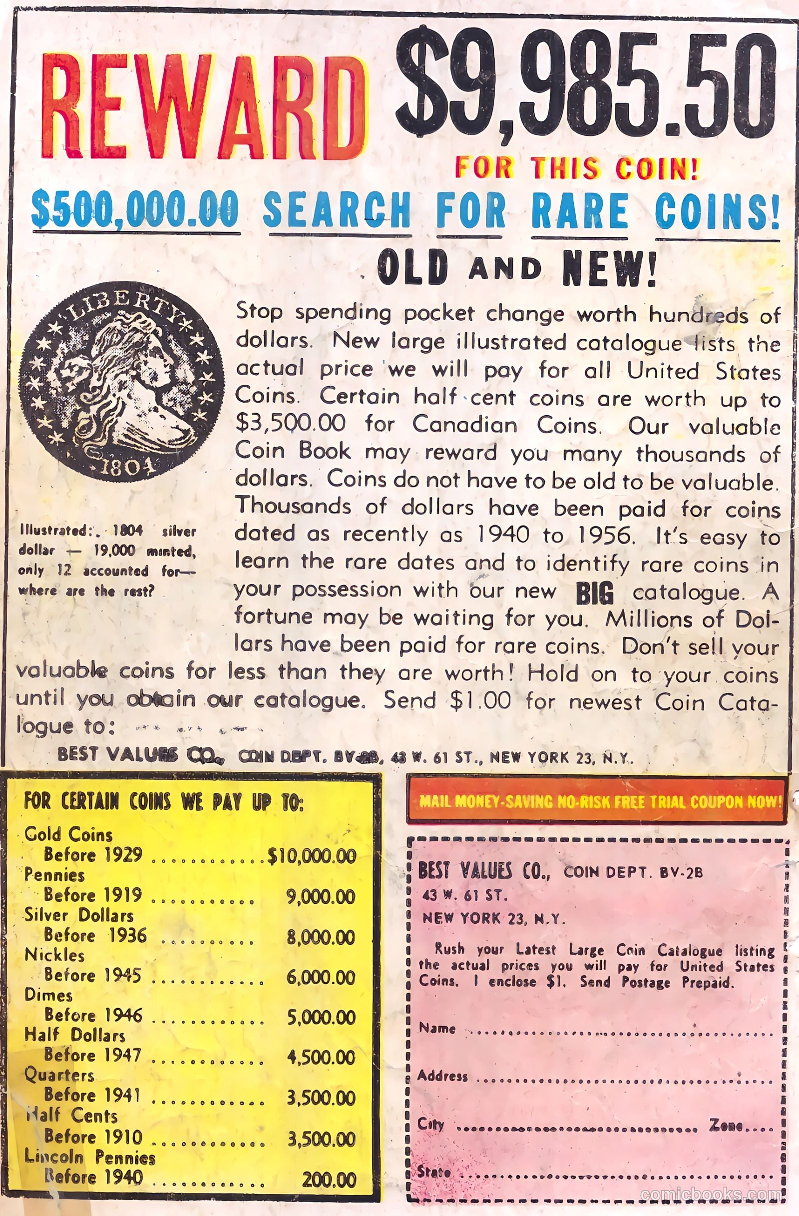 Strange Suspense Stories #59 (1962) — page 36 of 36