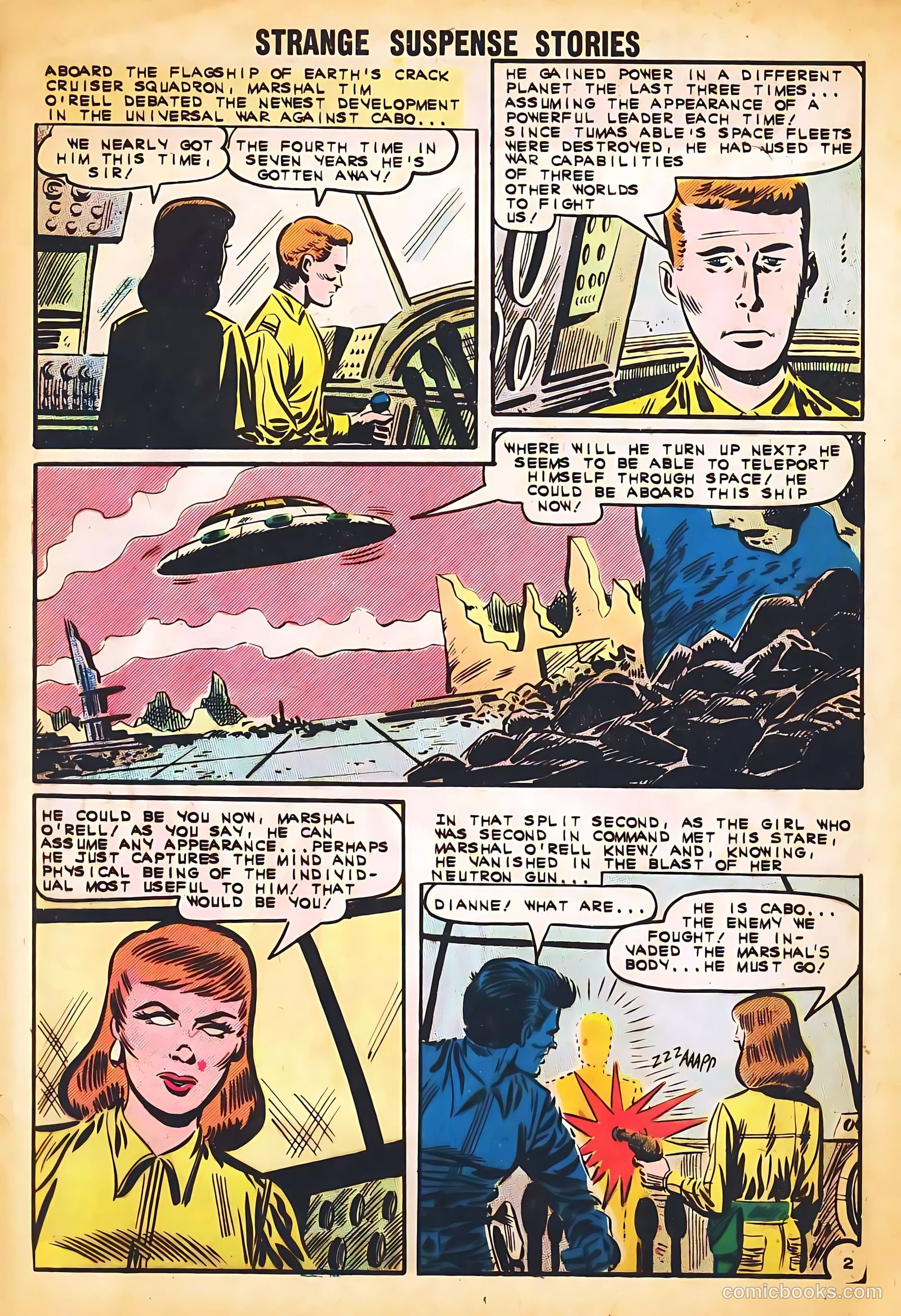 Strange Suspense Stories #60 (1962) — page 4 of 36