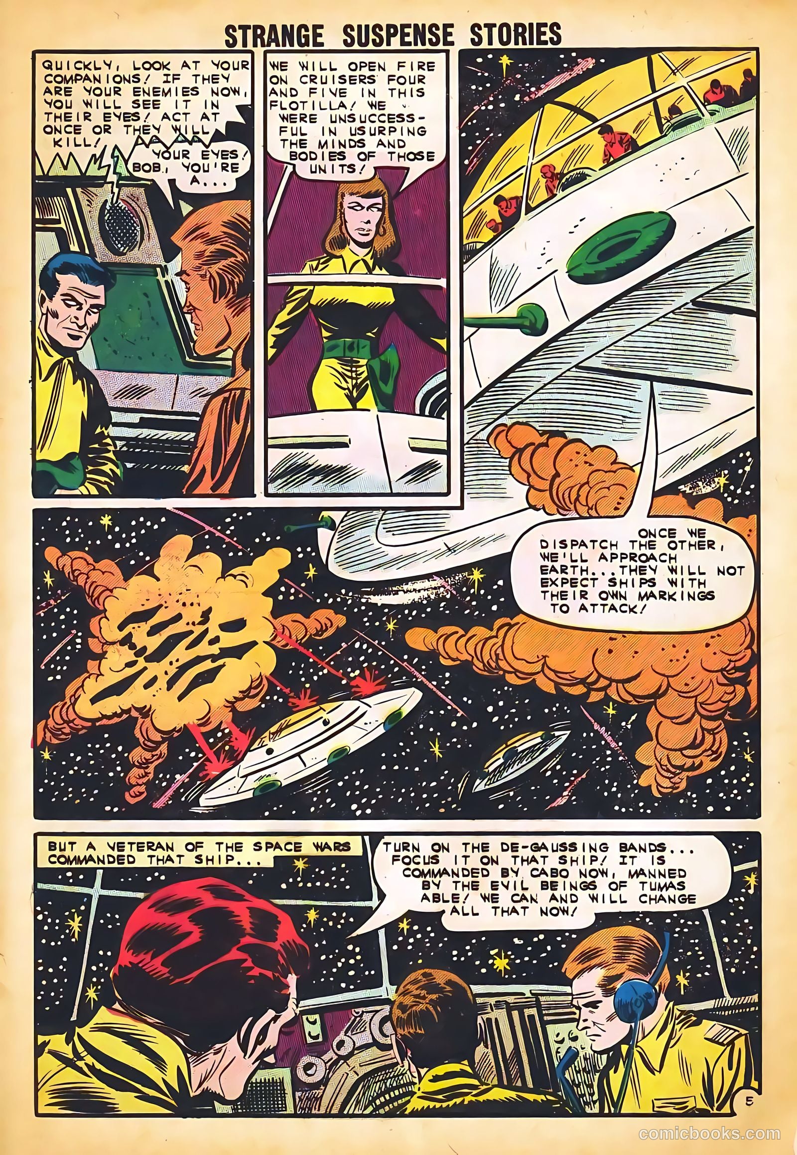 Strange Suspense Stories #60 (1962) — page 8 of 36