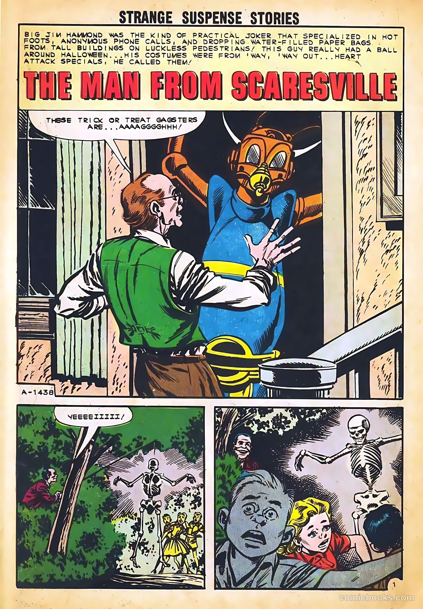 Strange Suspense Stories #60 (1962) — page 10 of 36
