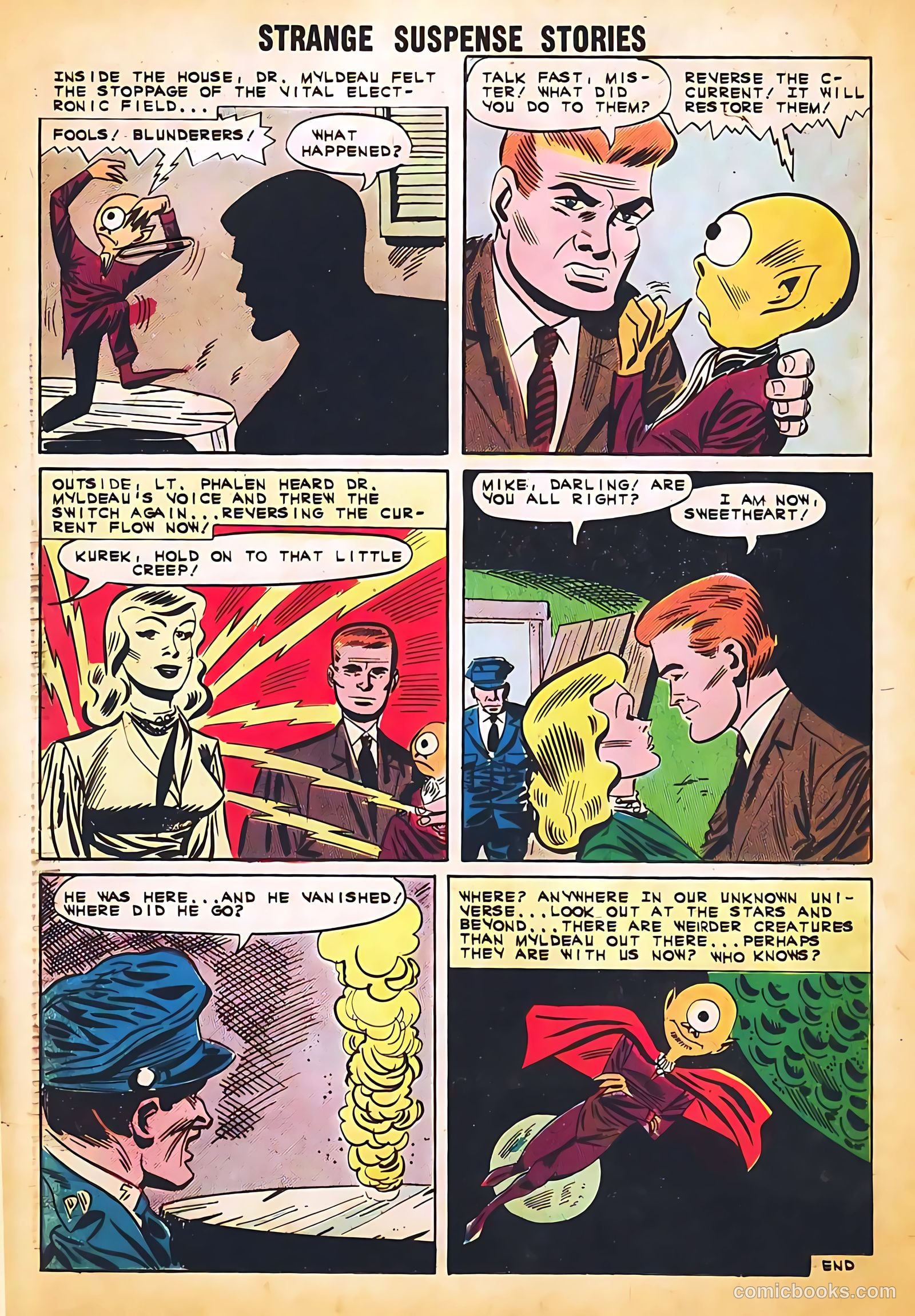 Strange Suspense Stories #60 (1962) — page 20 of 36