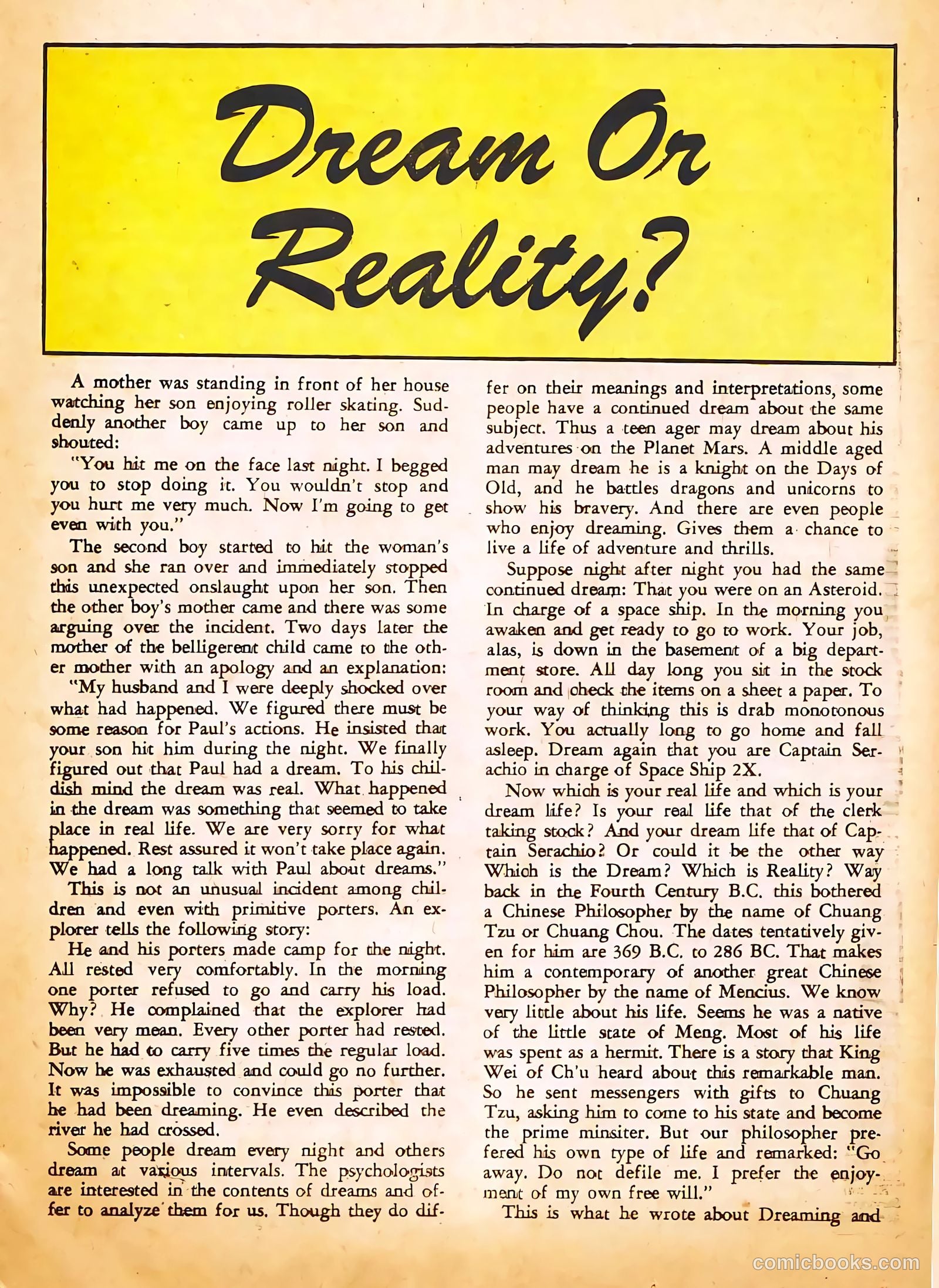 Strange Suspense Stories #60 (1962) — page 23 of 36