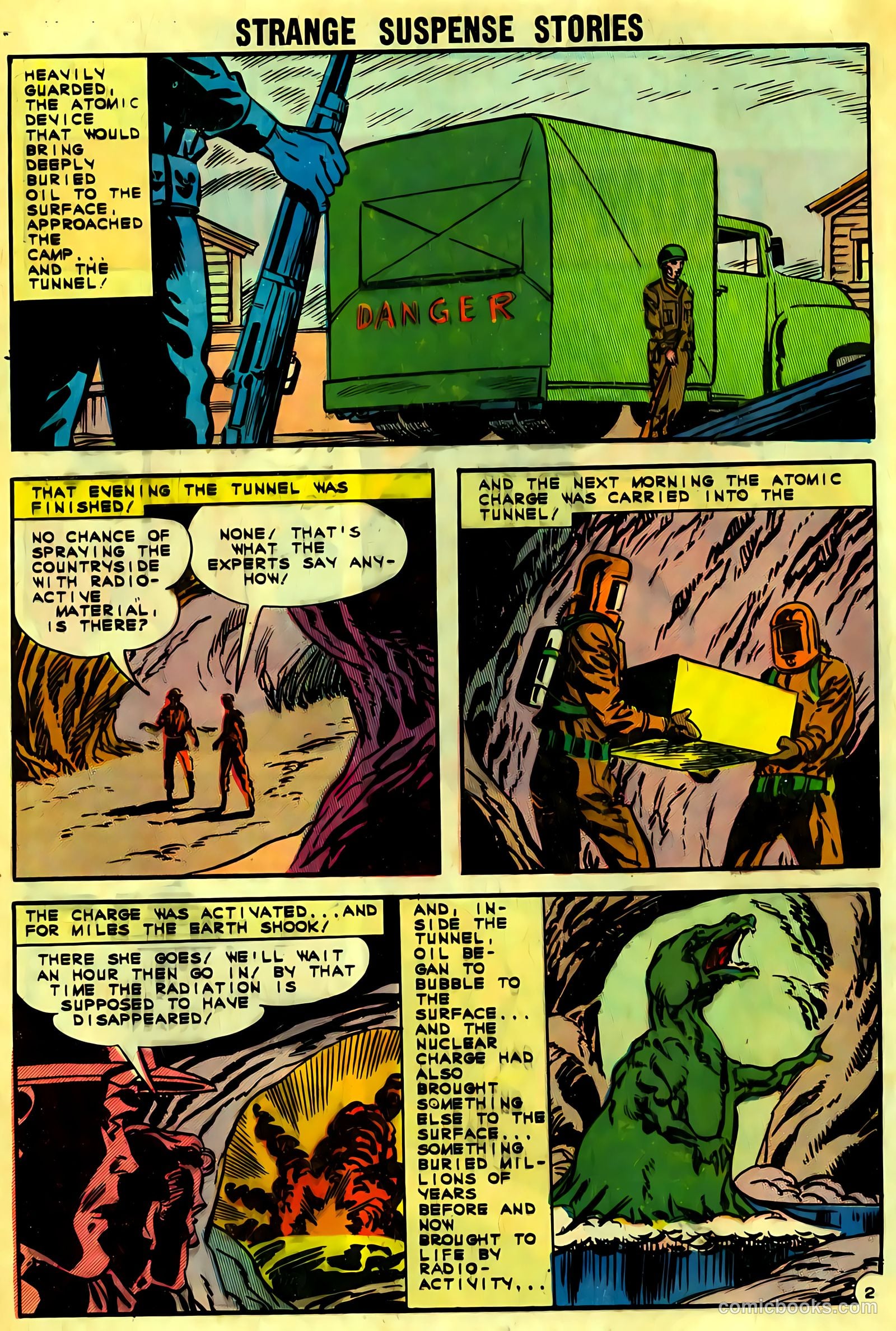 Strange Suspense Stories #61 (1962) — page 3 of 26