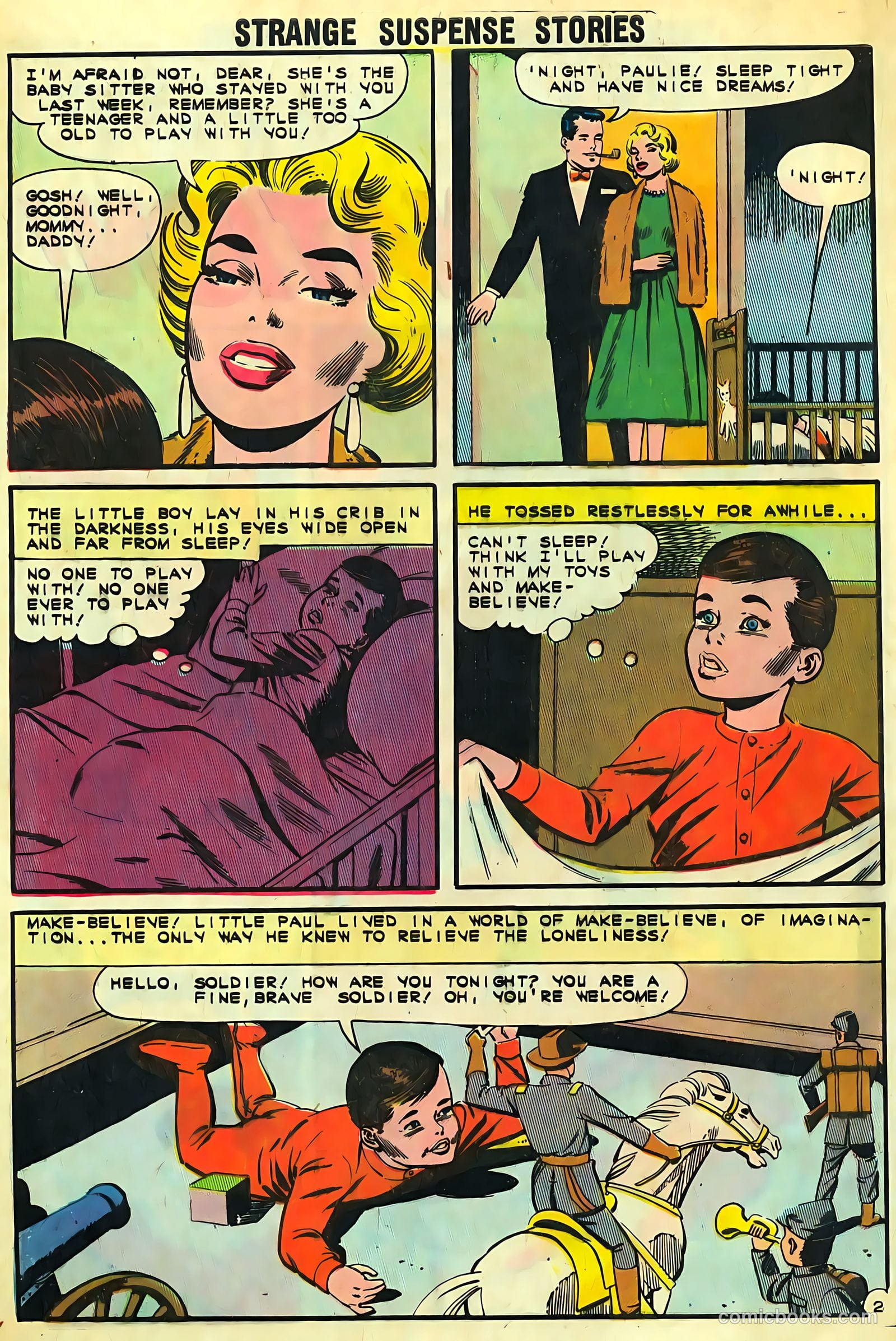 Strange Suspense Stories #61 (1962) — page 6 of 26