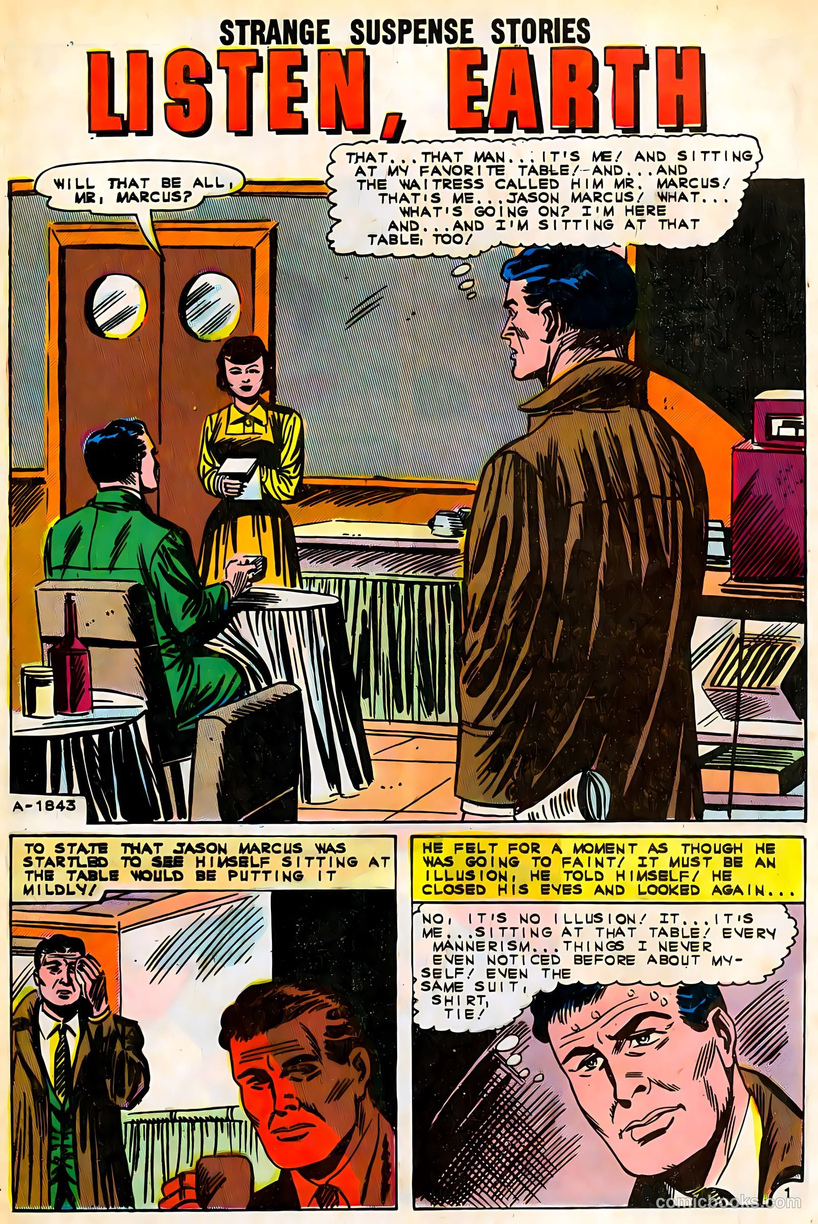 Strange Suspense Stories #61 (1962) — page 10 of 26