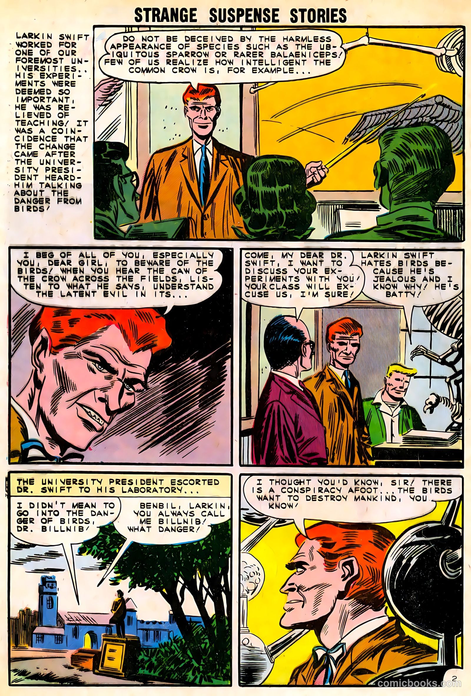 Strange Suspense Stories #61 (1962) — page 15 of 26