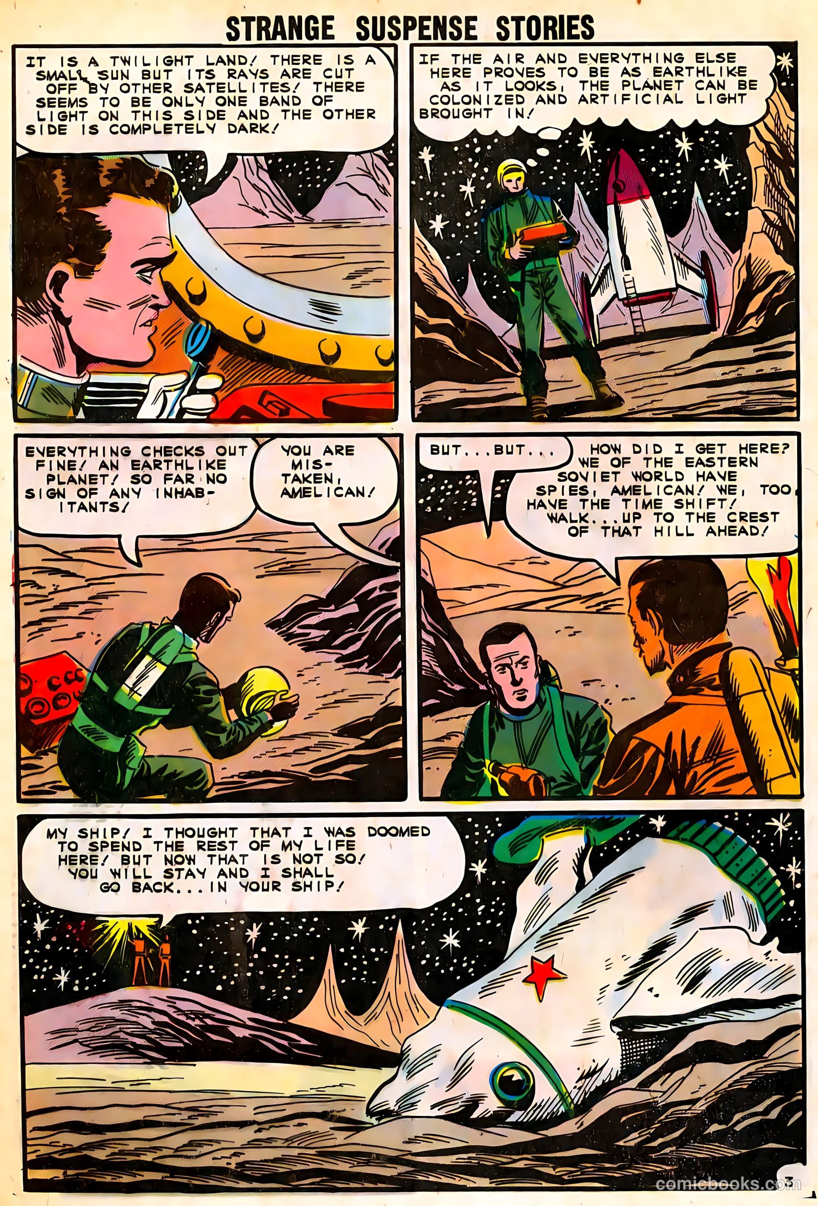 Strange Suspense Stories #61 (1962) — page 22 of 26