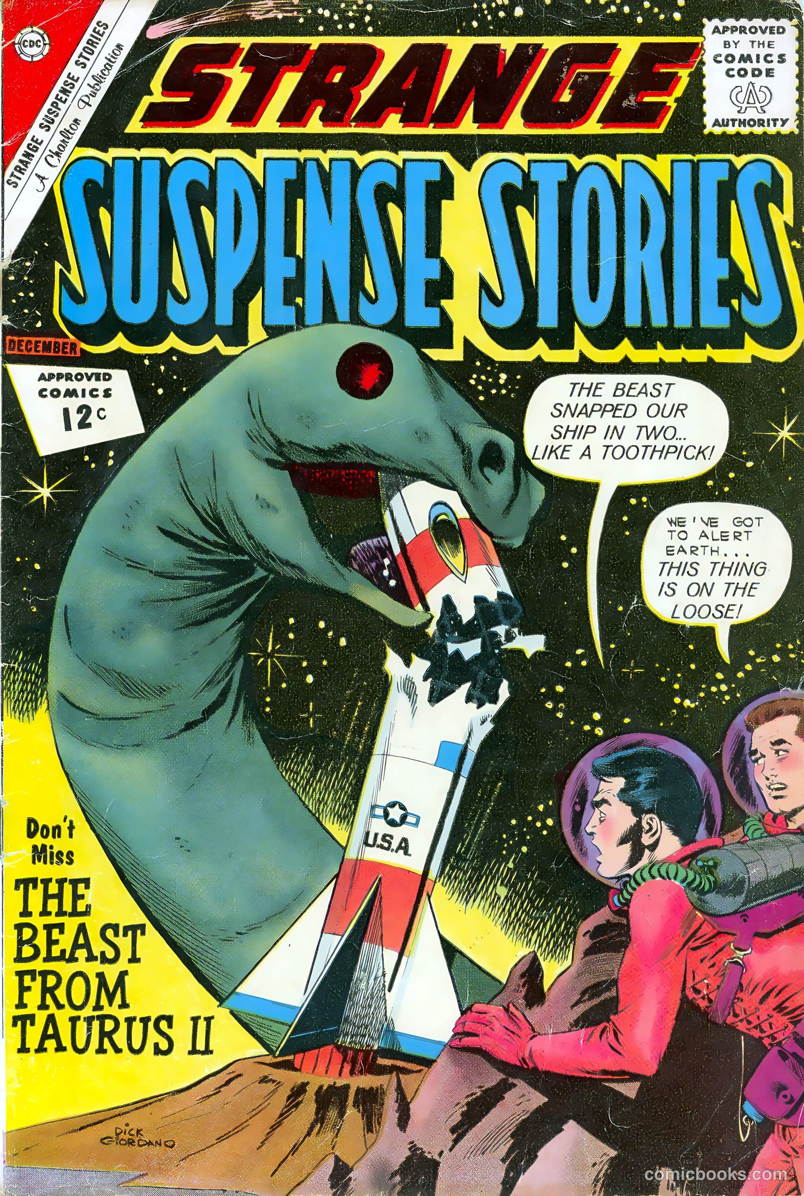 Strange Suspense Stories #62