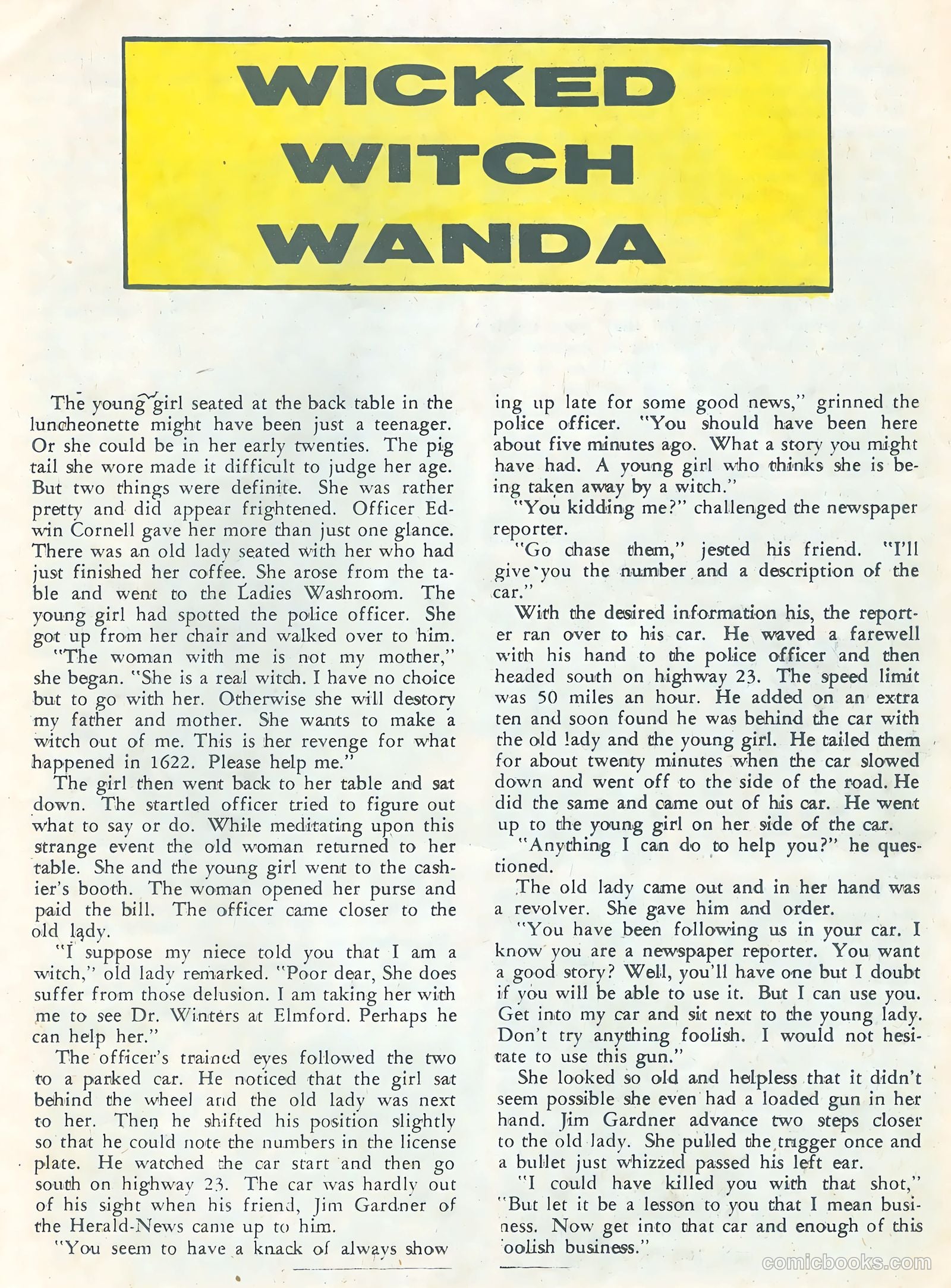 Strange Suspense Stories #62 (1962) — page 19 of 36
