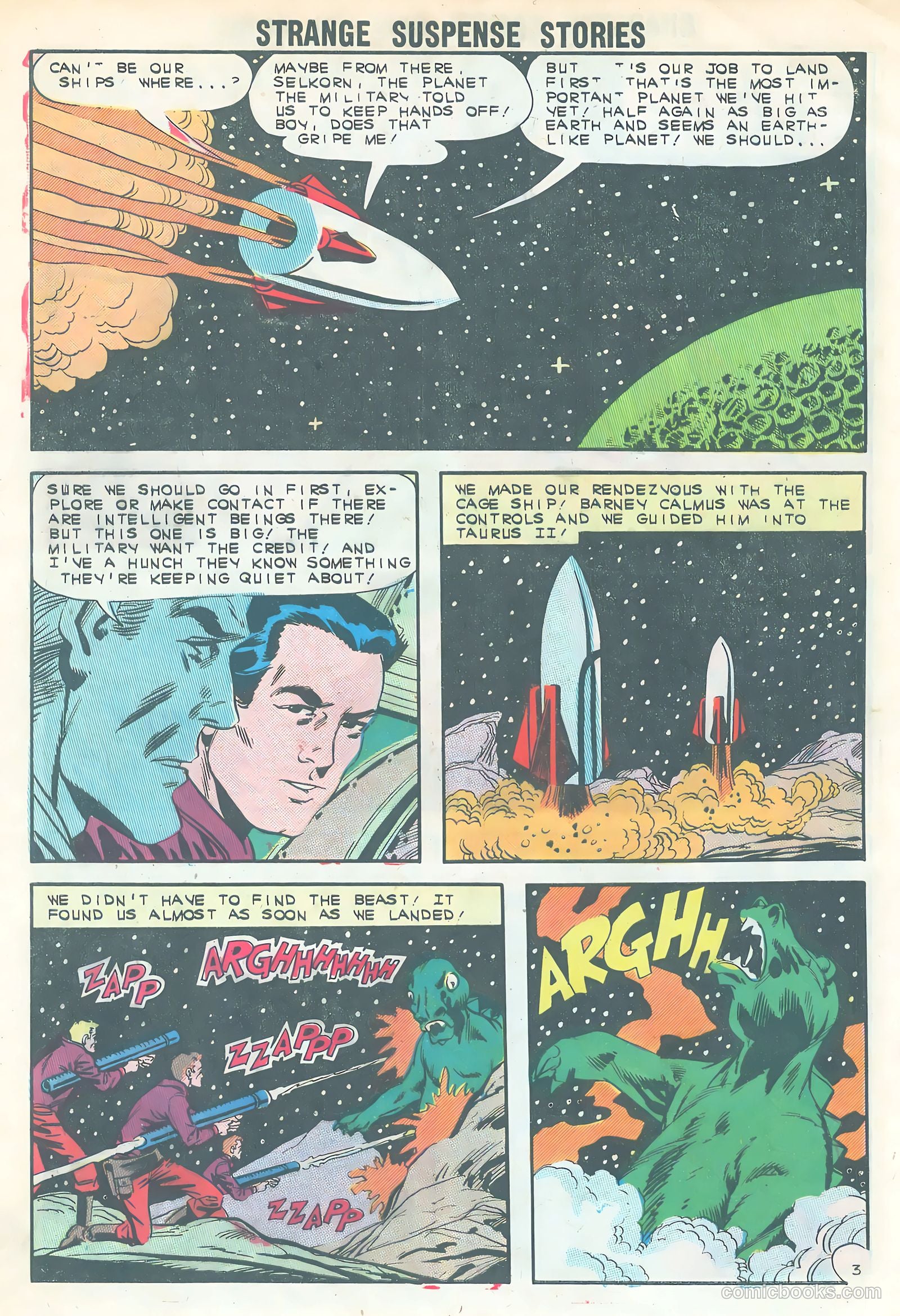 Strange Suspense Stories #62 (1962) — page 28 of 36