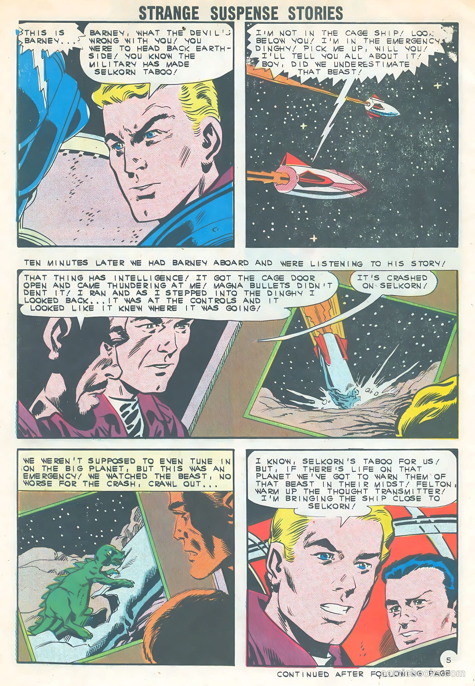 Strange Suspense Stories #62 (1962) — page 30 of 36